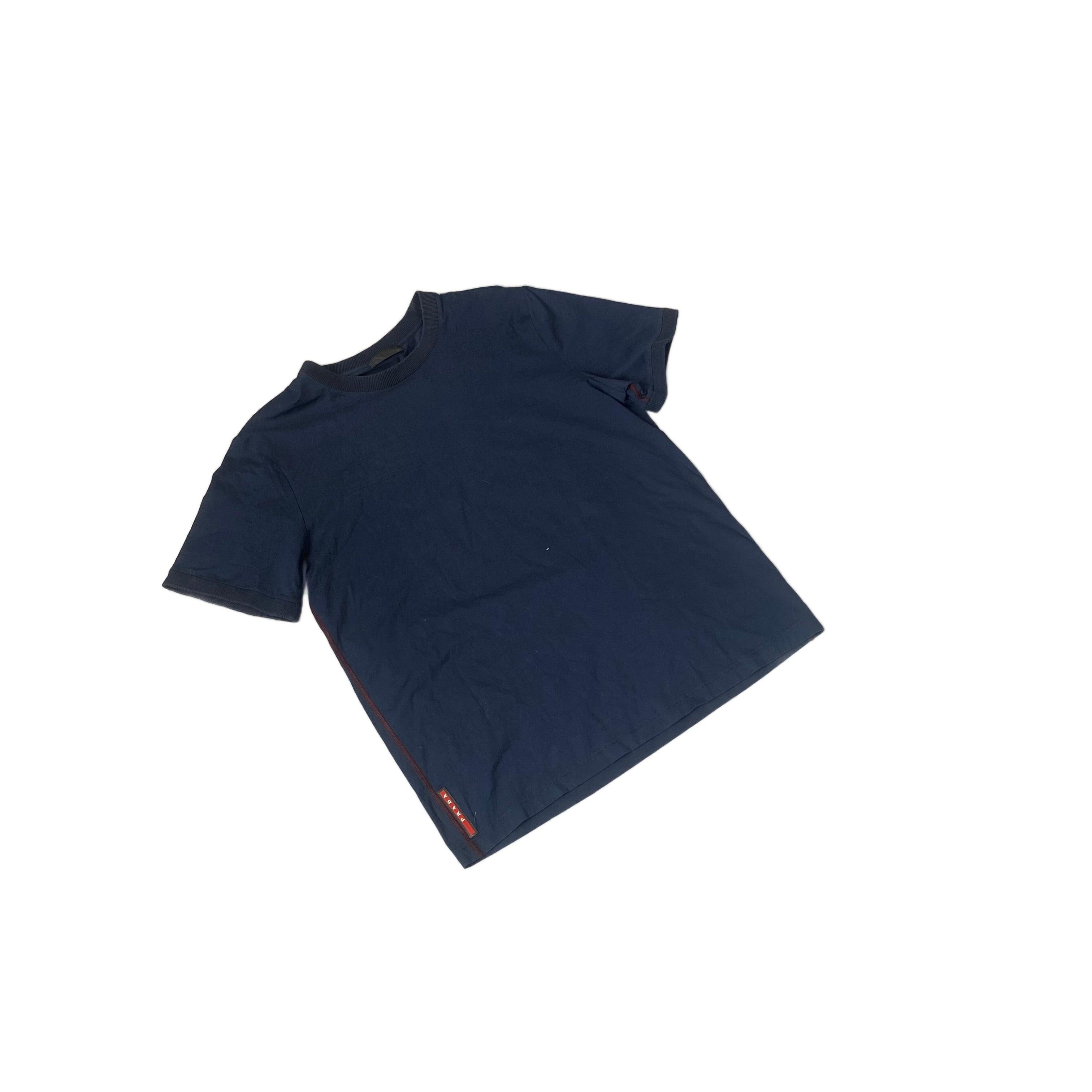 Navy Blue Prada Tee - XL