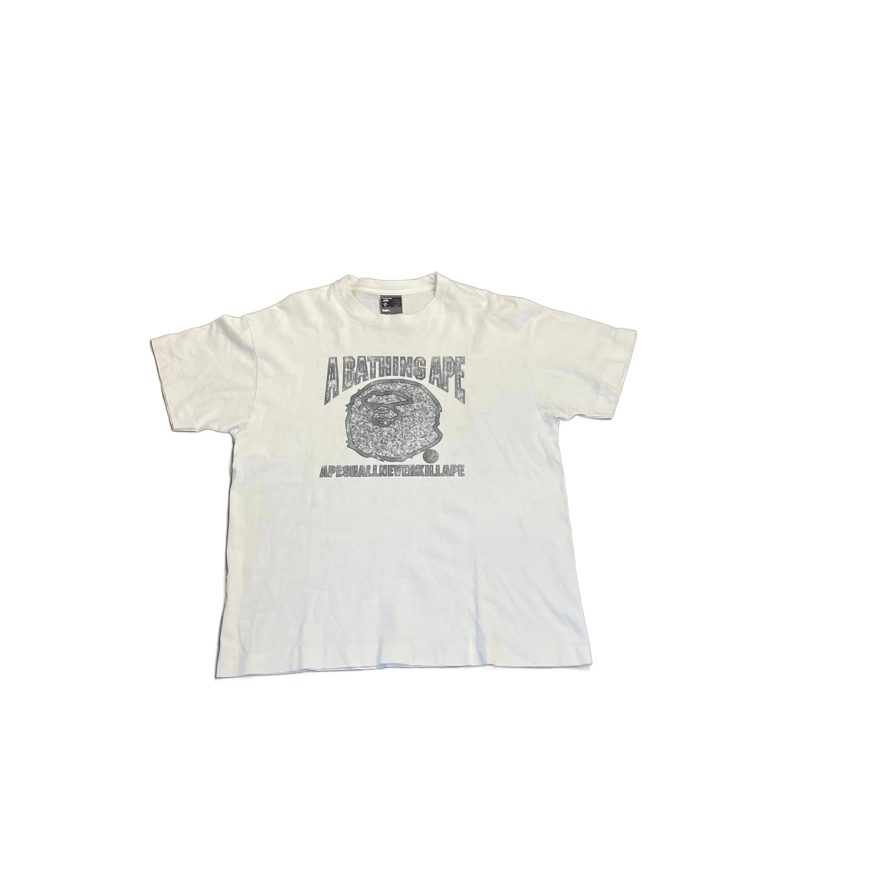 White A Bathing Ape (BAPE) Tee - XL