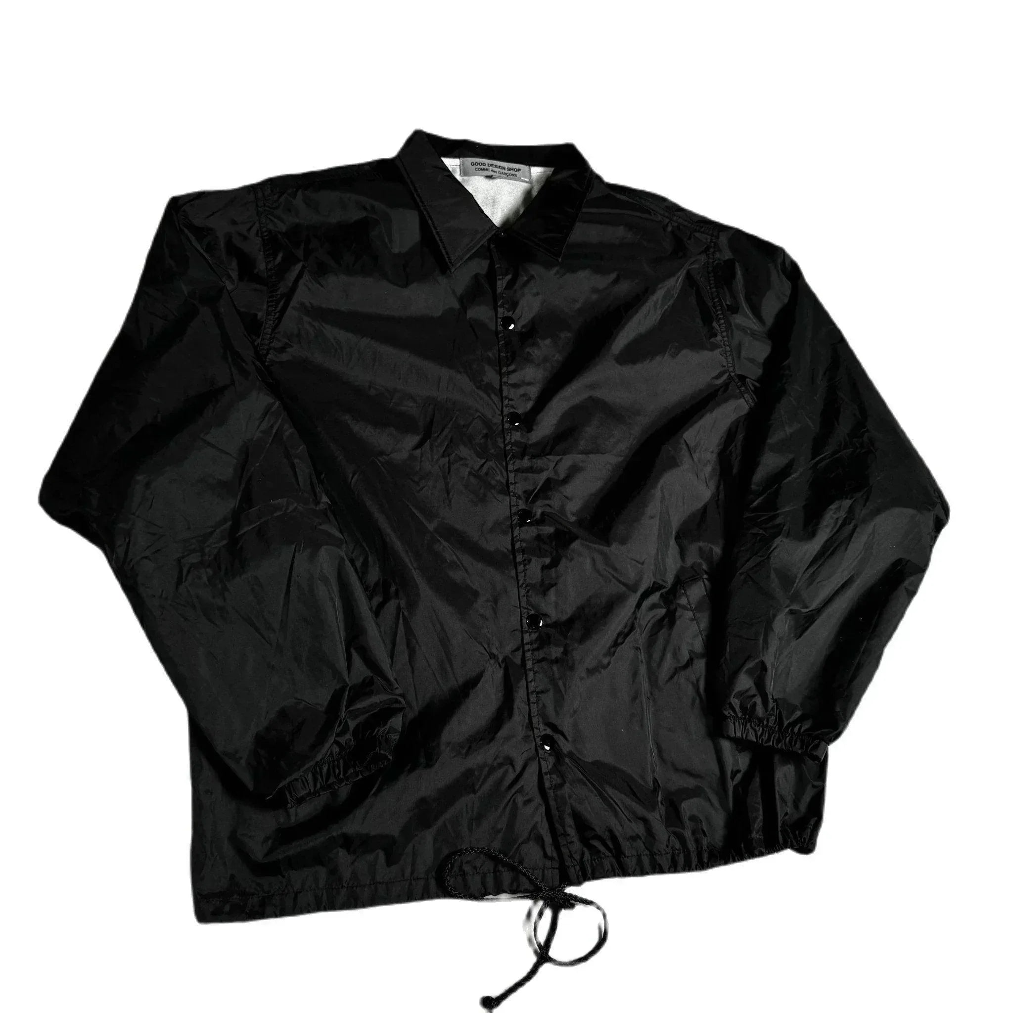 Black Comme Des Garçons Coach Jacket - L