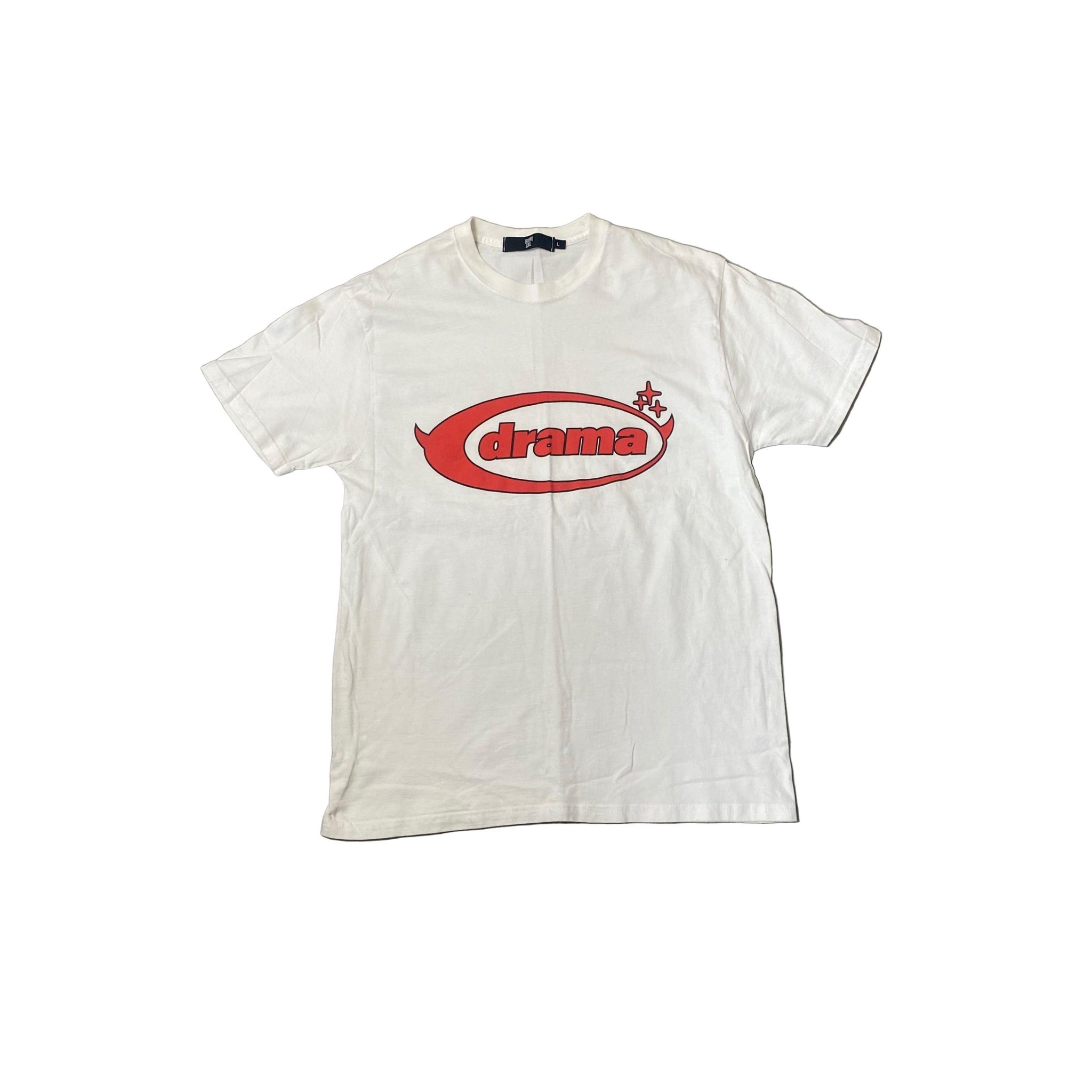 White Drama Call Tee - L