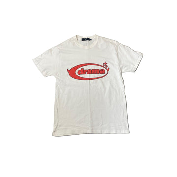 White Drama Call Tee - L