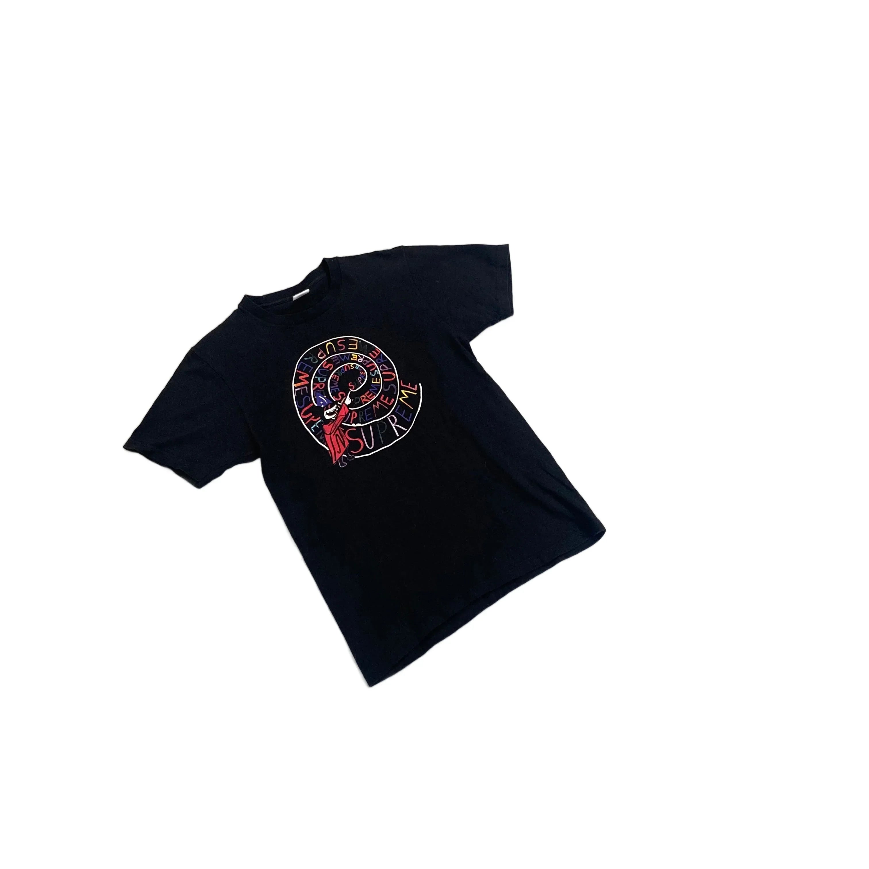 Black Supreme Tee - M