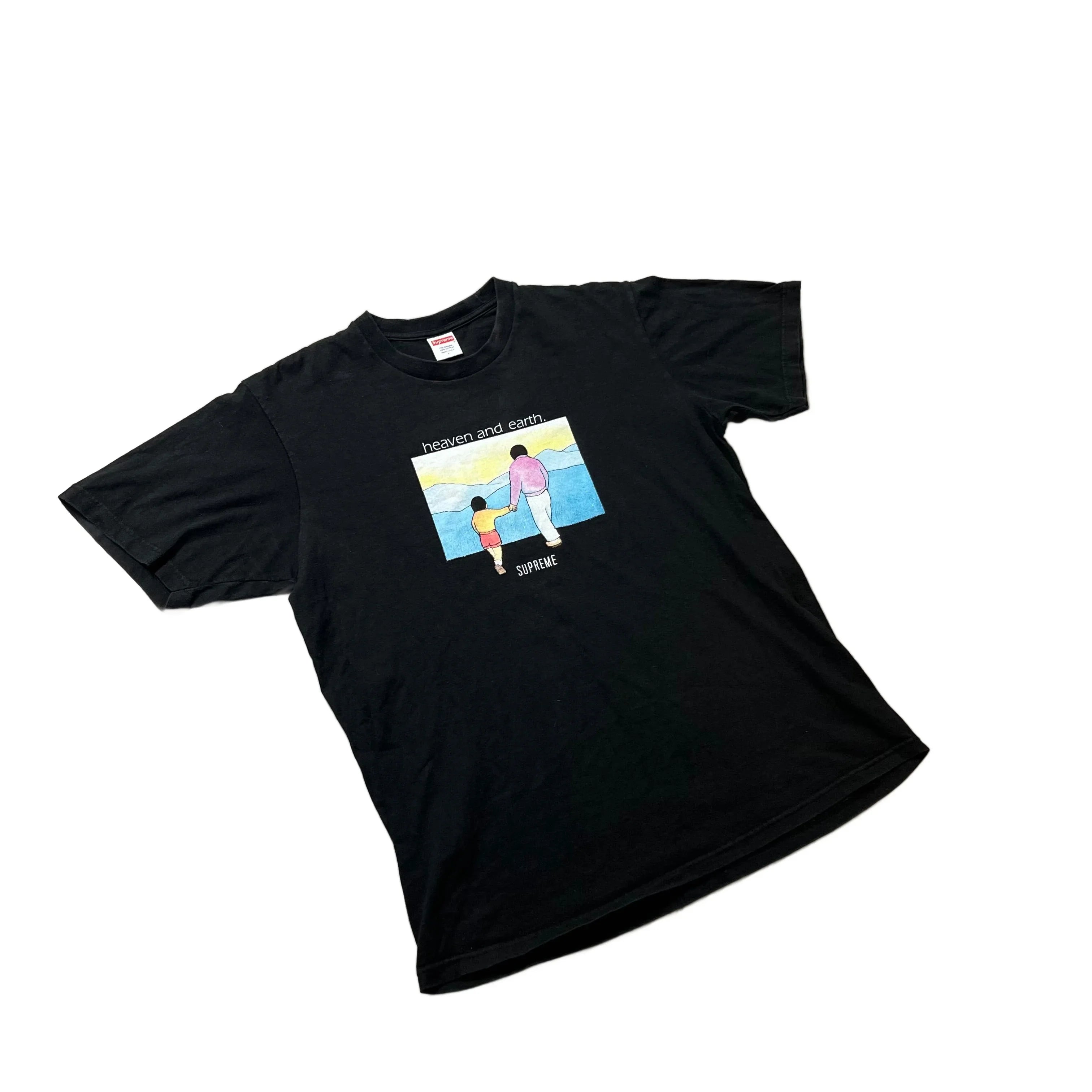 Black Supreme Tee - L