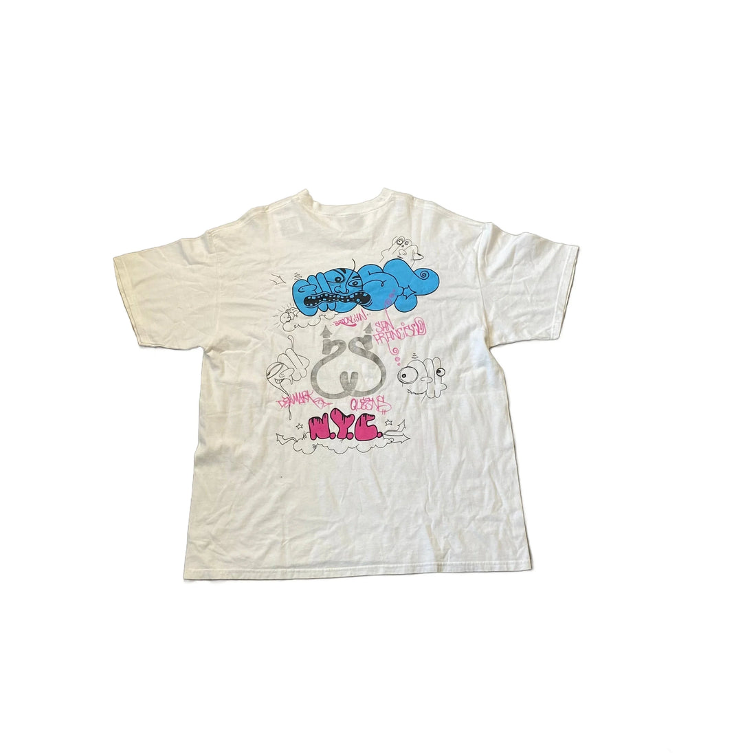 White Stussy Tee - XL
