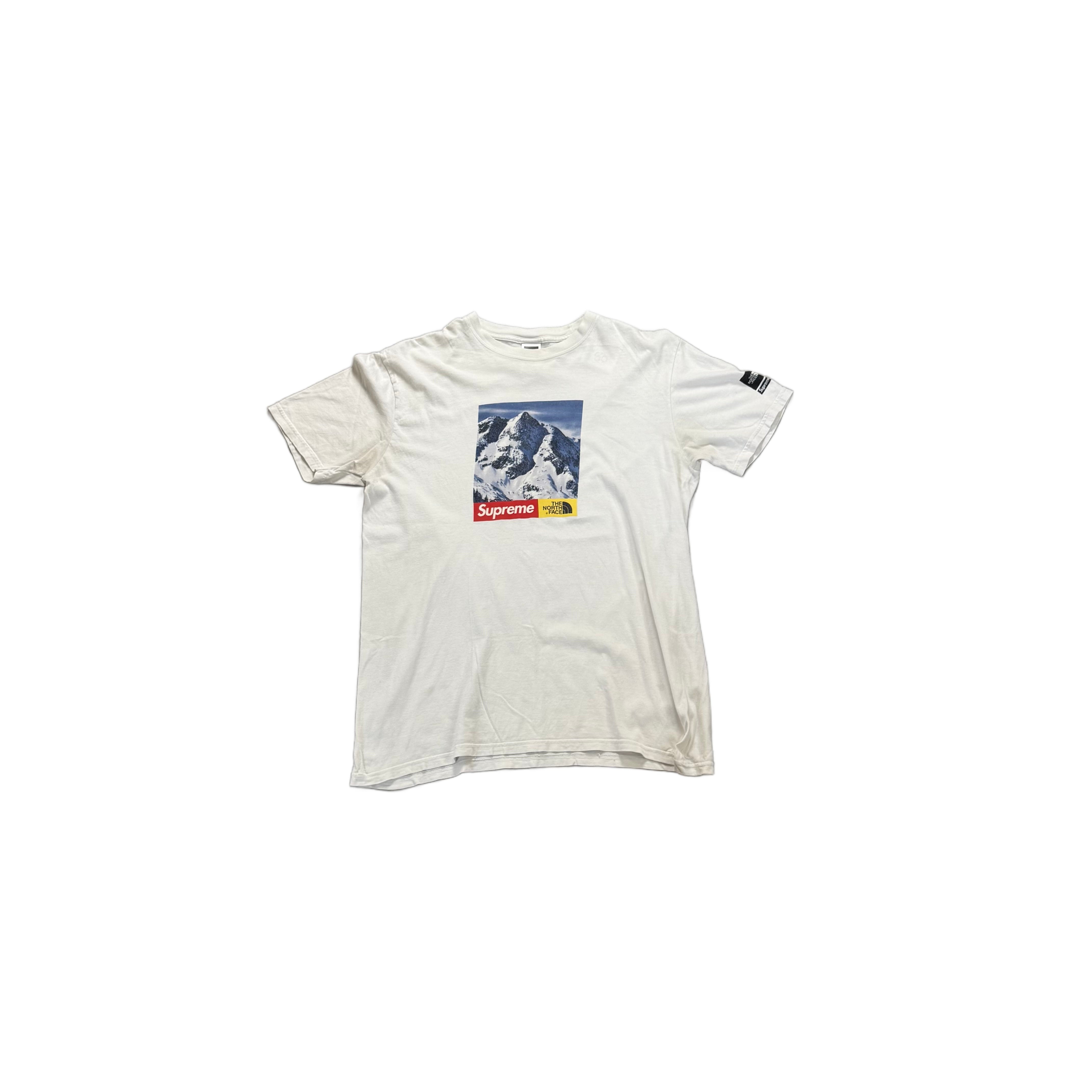White Supreme x The North Face Tee - M
