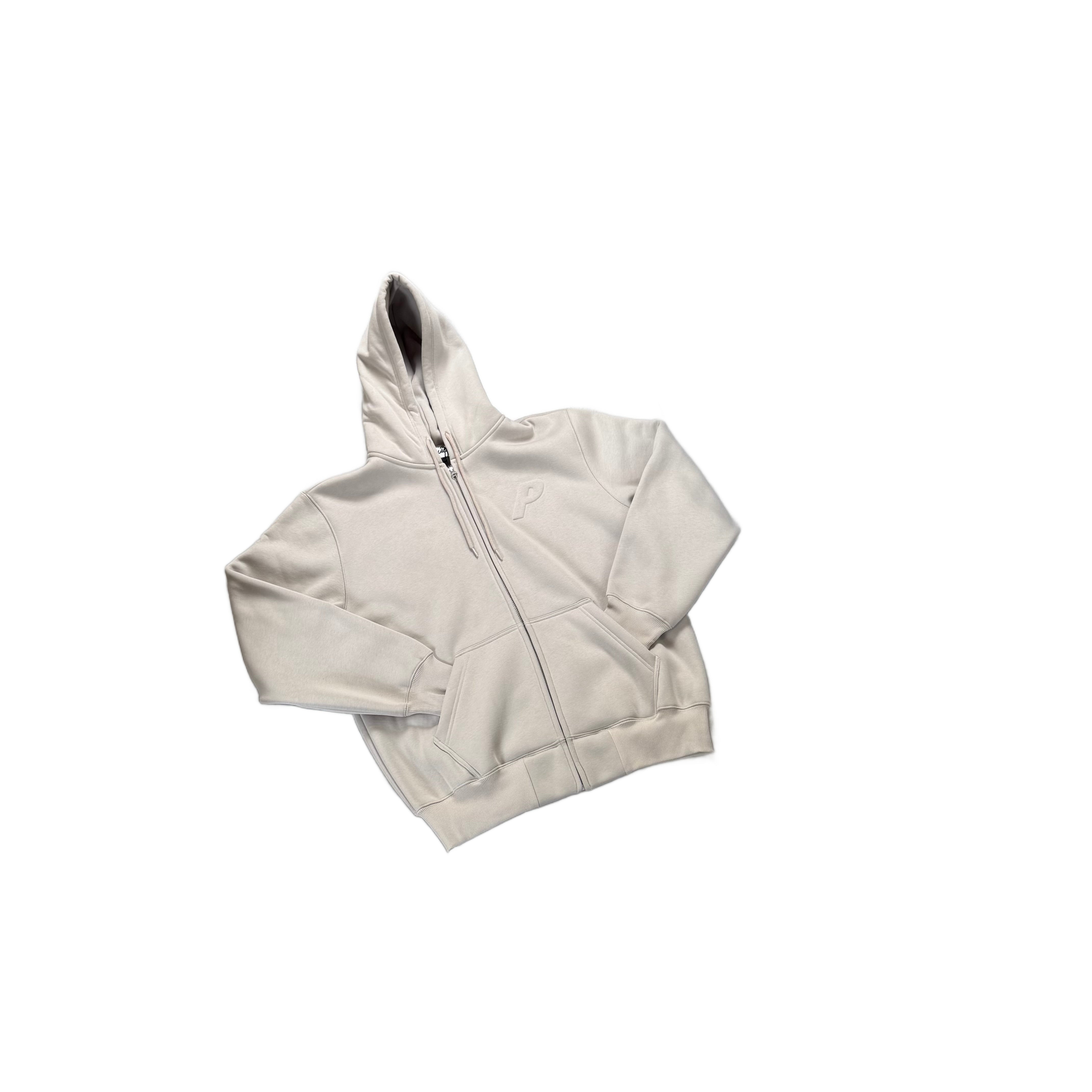 BNWT Grey Palace Zip Up Hoodie - L