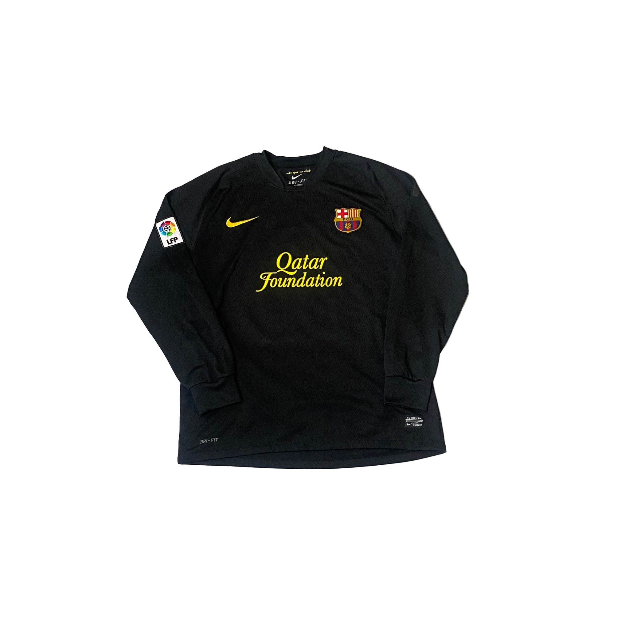 2011 - 12 Barcelona Away 'Sergio' Shirt - L