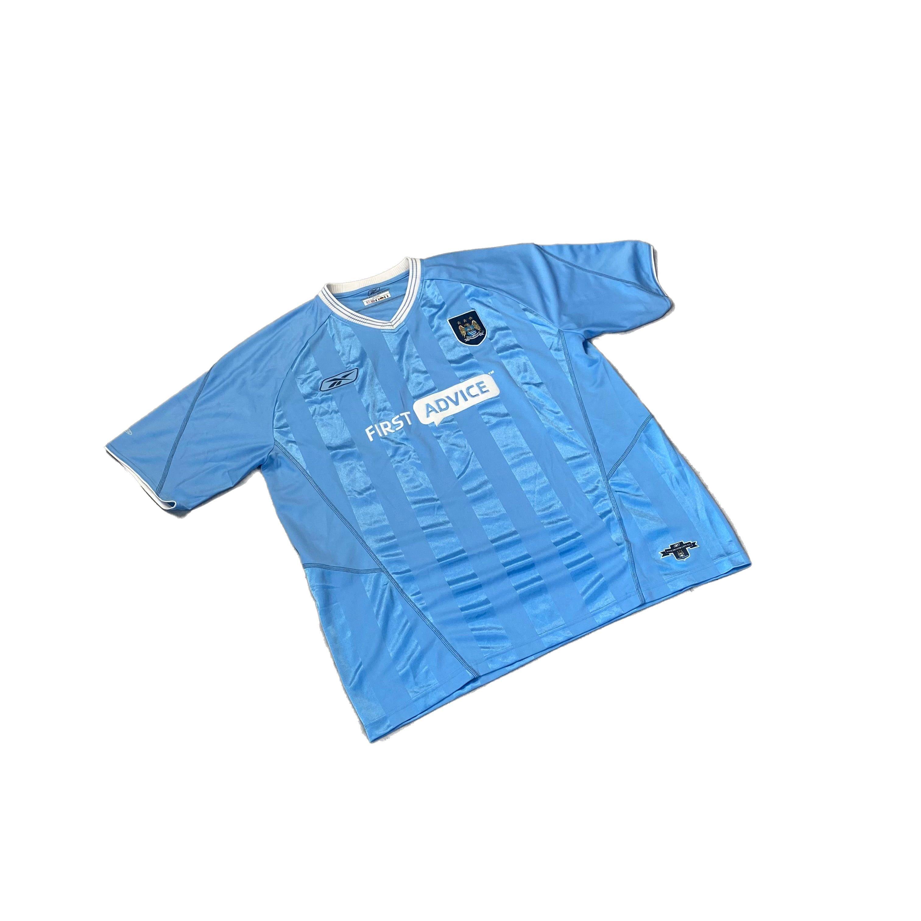 2003 - 04 Manchester City Home Shirt - XXL