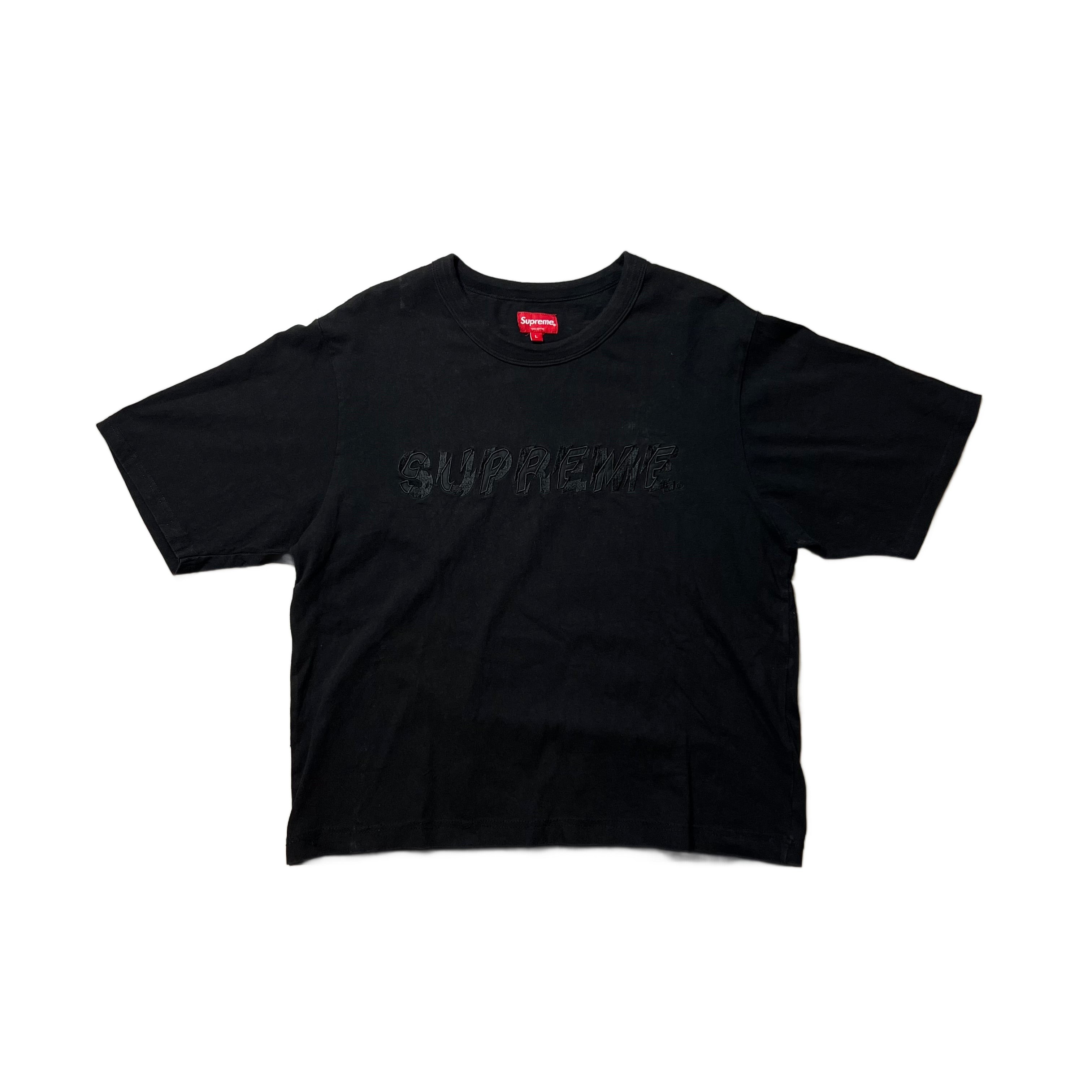 Black Supreme Tee - L