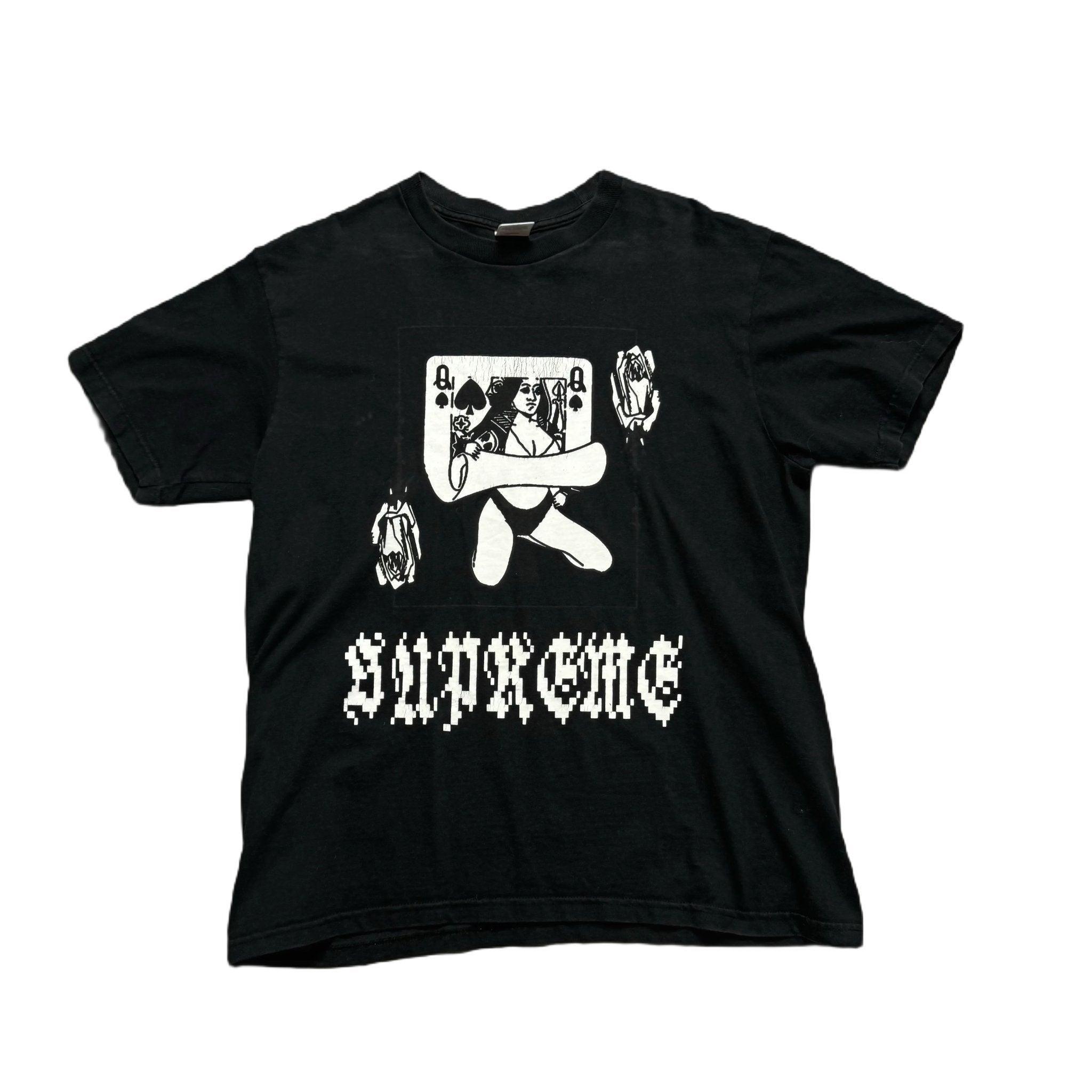 Black Supreme Tee - M