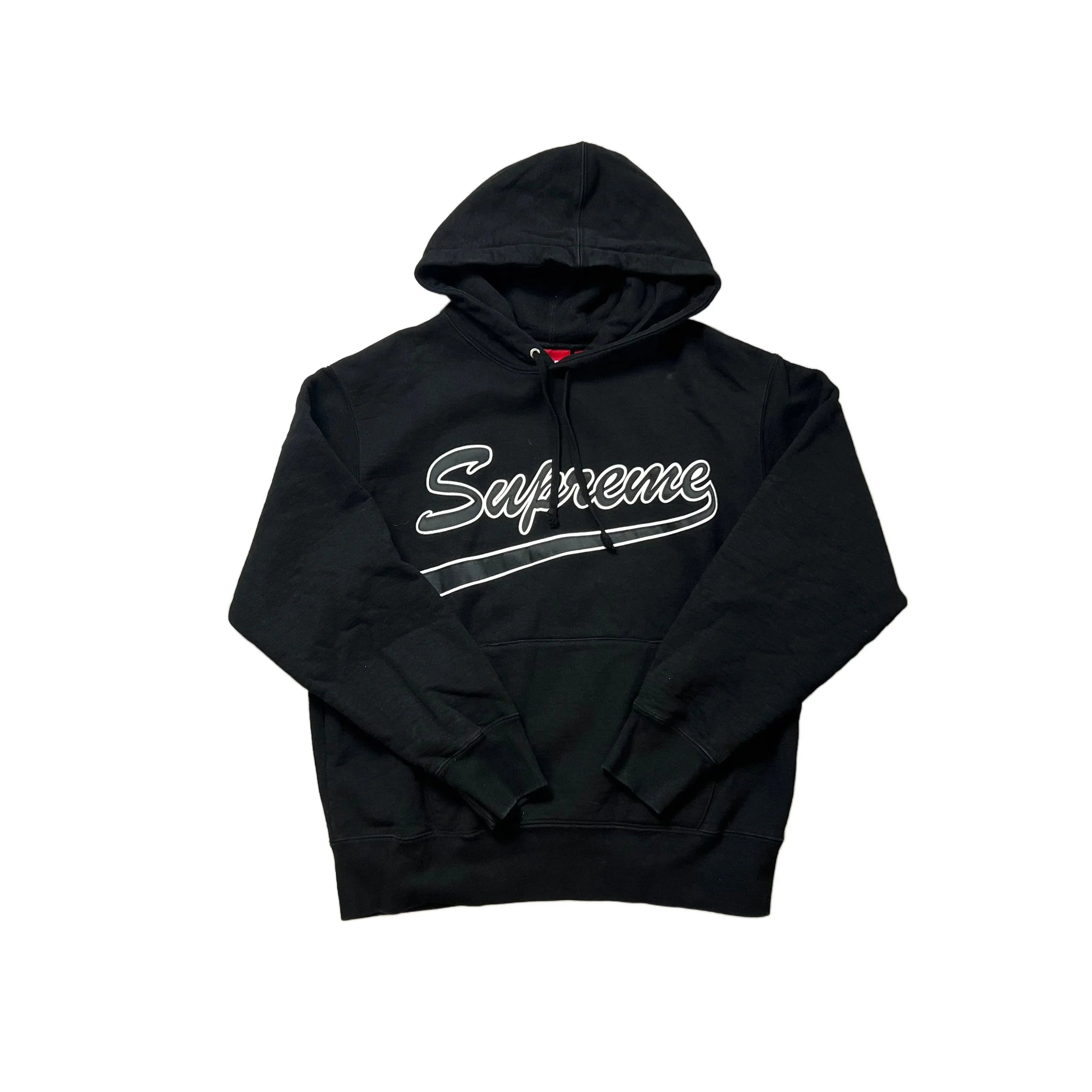 Black Supreme Hoodie - S