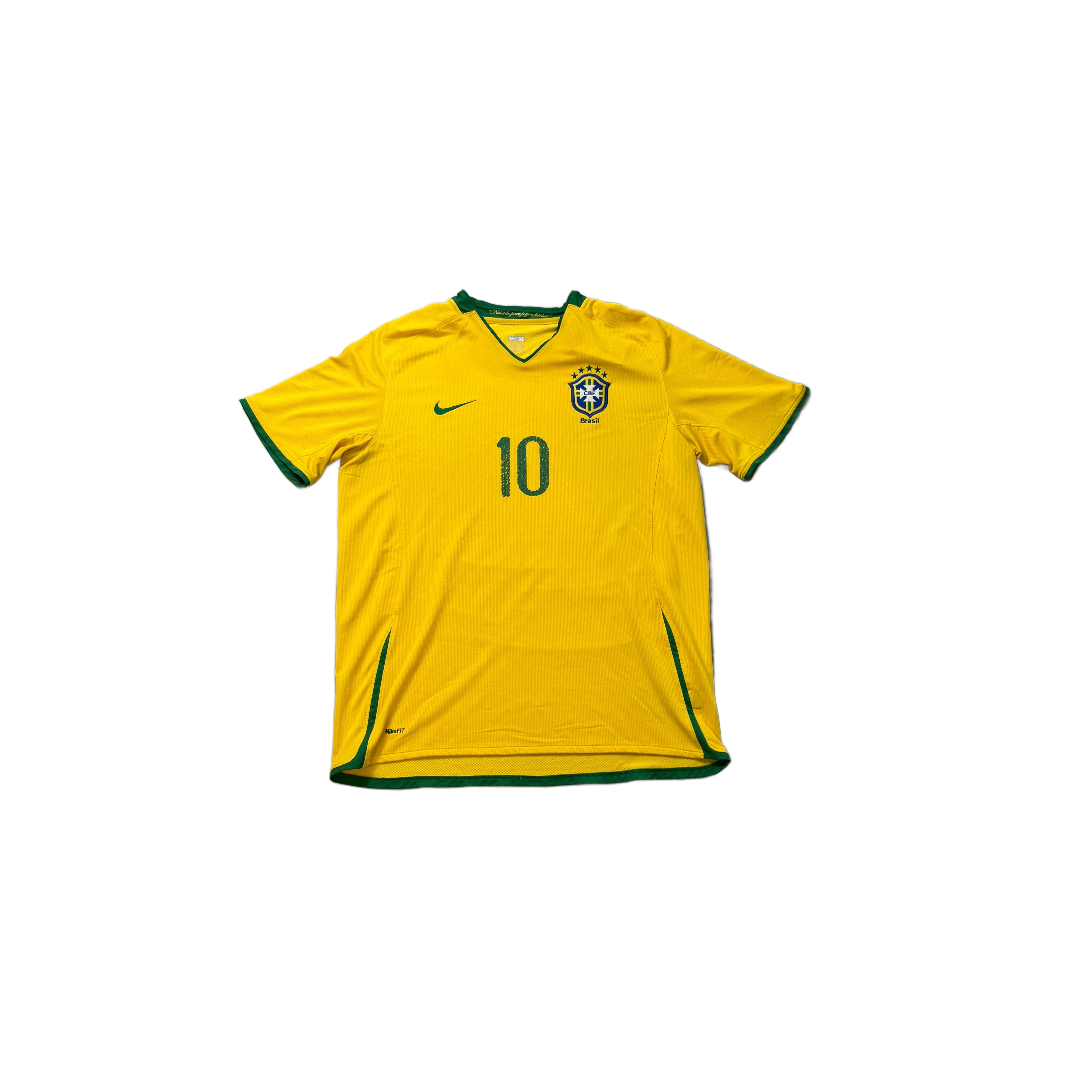 2006 Brazil Home Shirt - XL