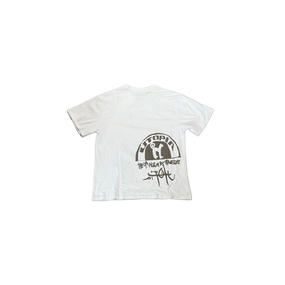 White Travis Scott Tee - S