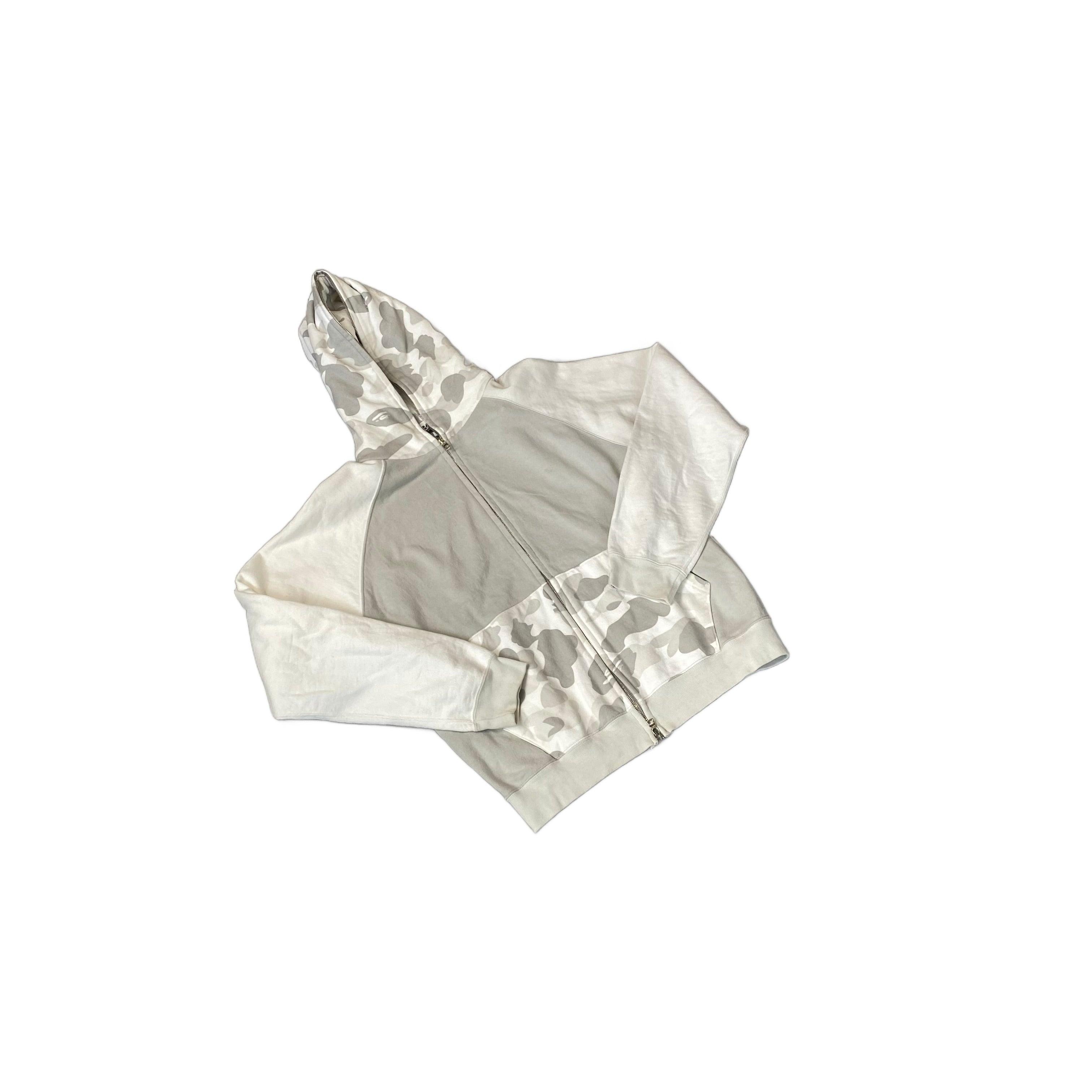 White A Bathing Ape (BAPE) Hoodie - S