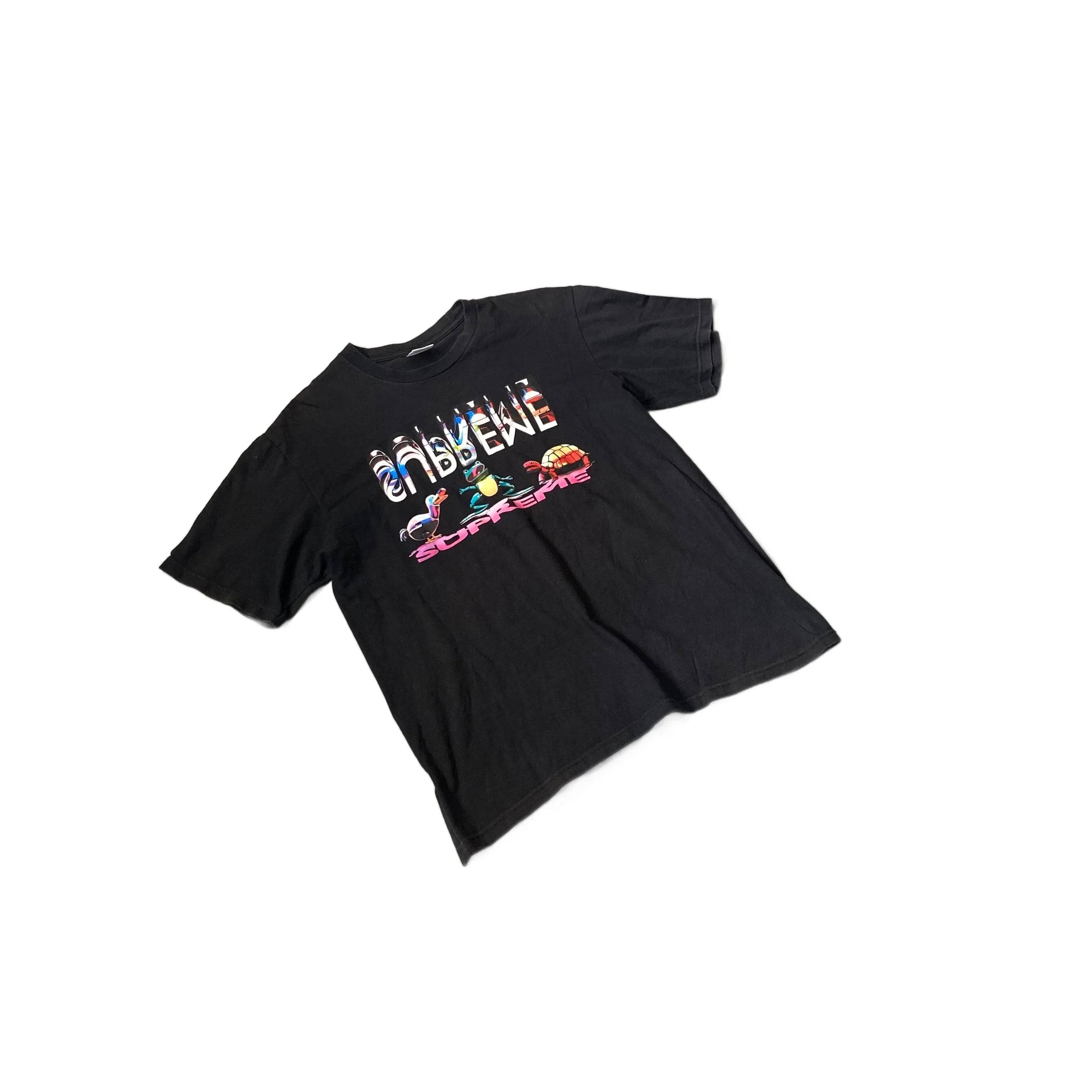 Black Supreme Tee - M