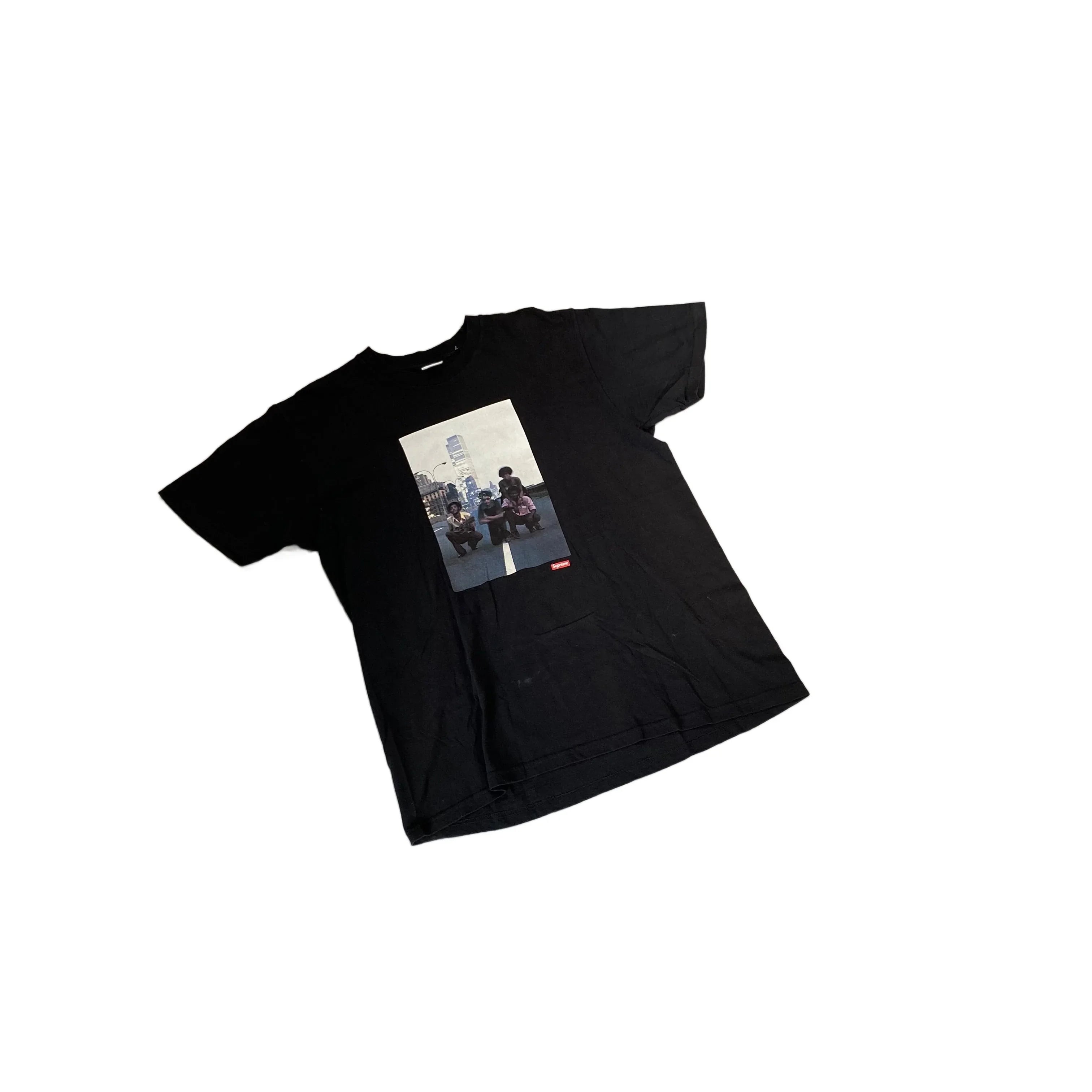 Black Supreme Tee - L