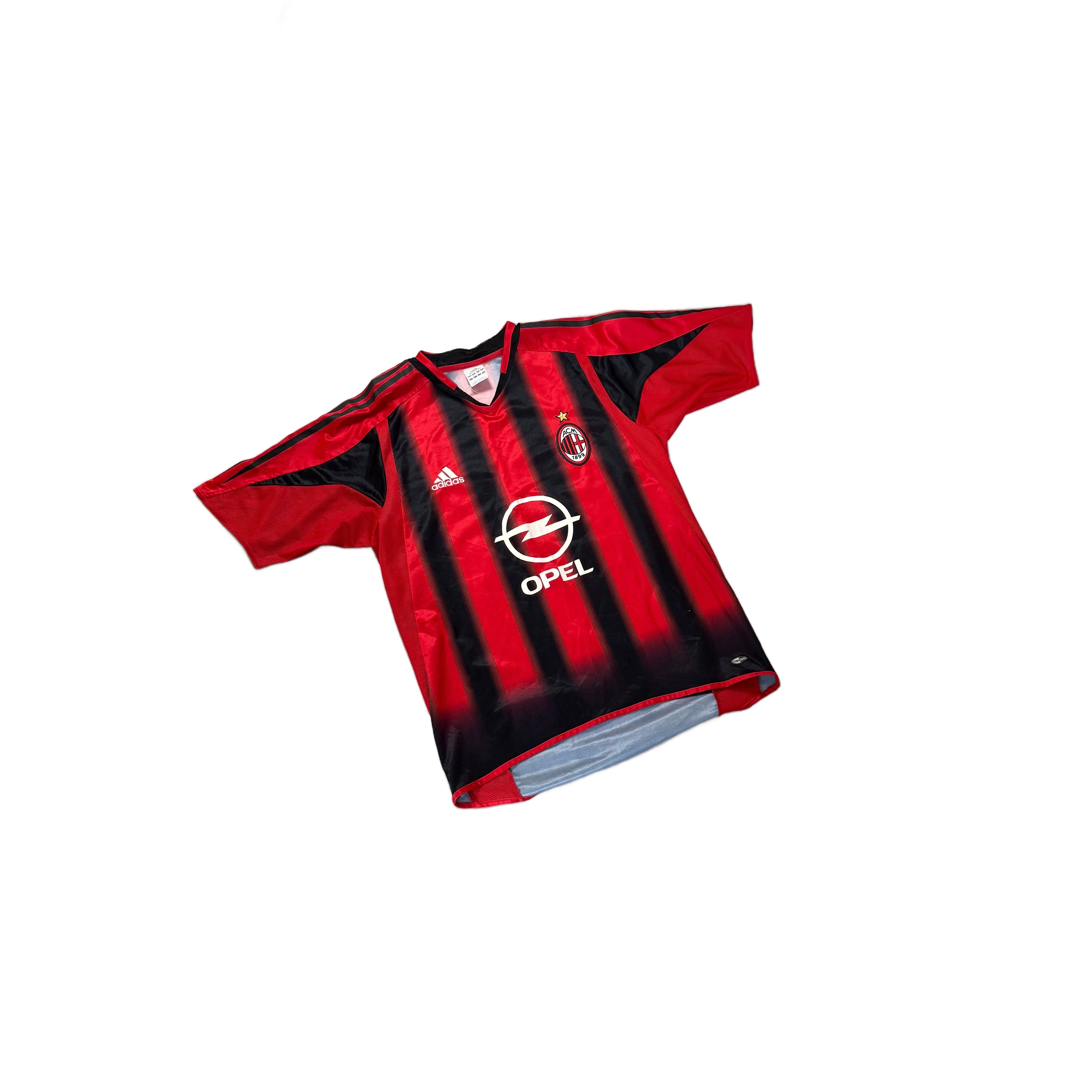 2004 - 06 AC Milan Home Shirt - S