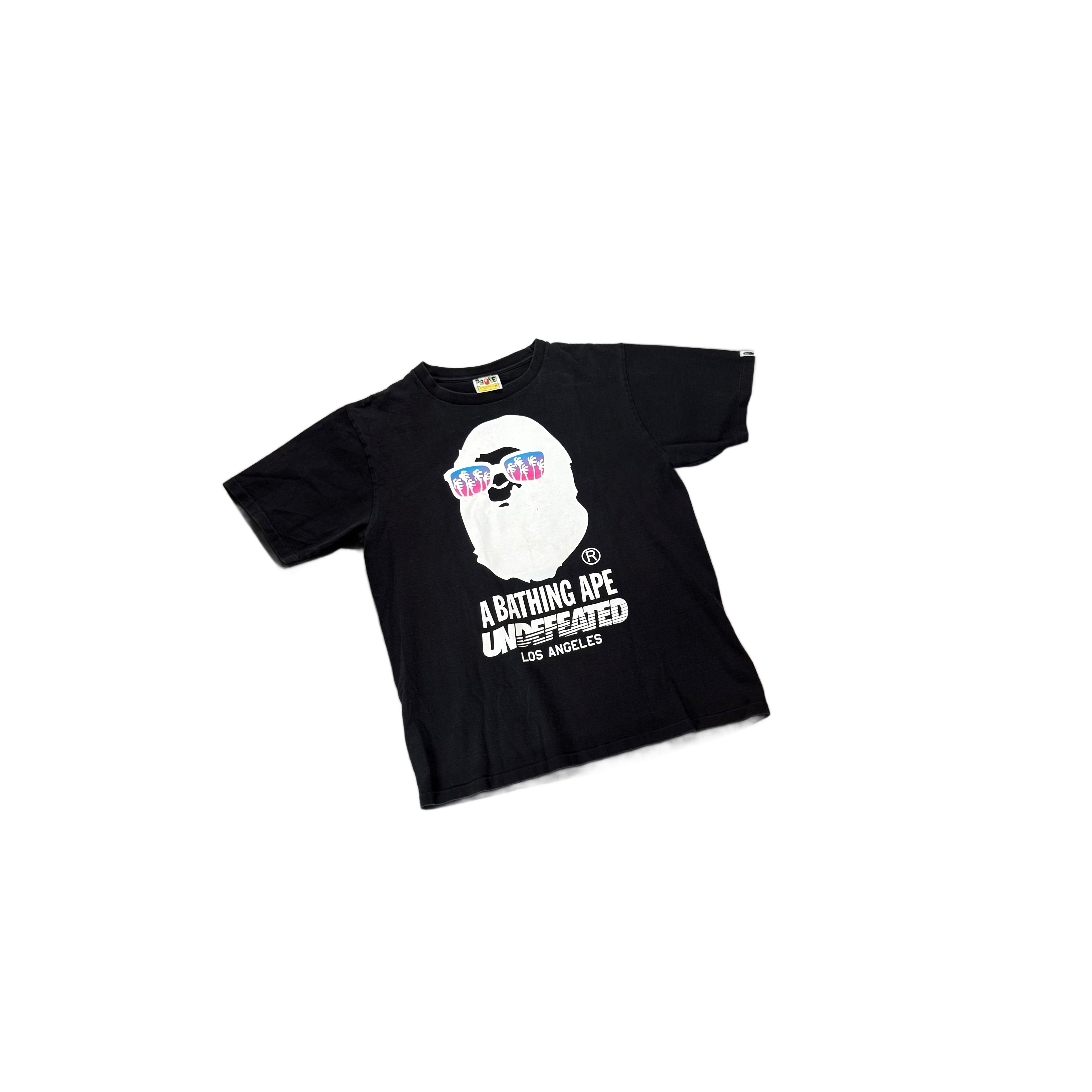 Black A Bathing Ape (BAPE) x Undefeated Tee - M