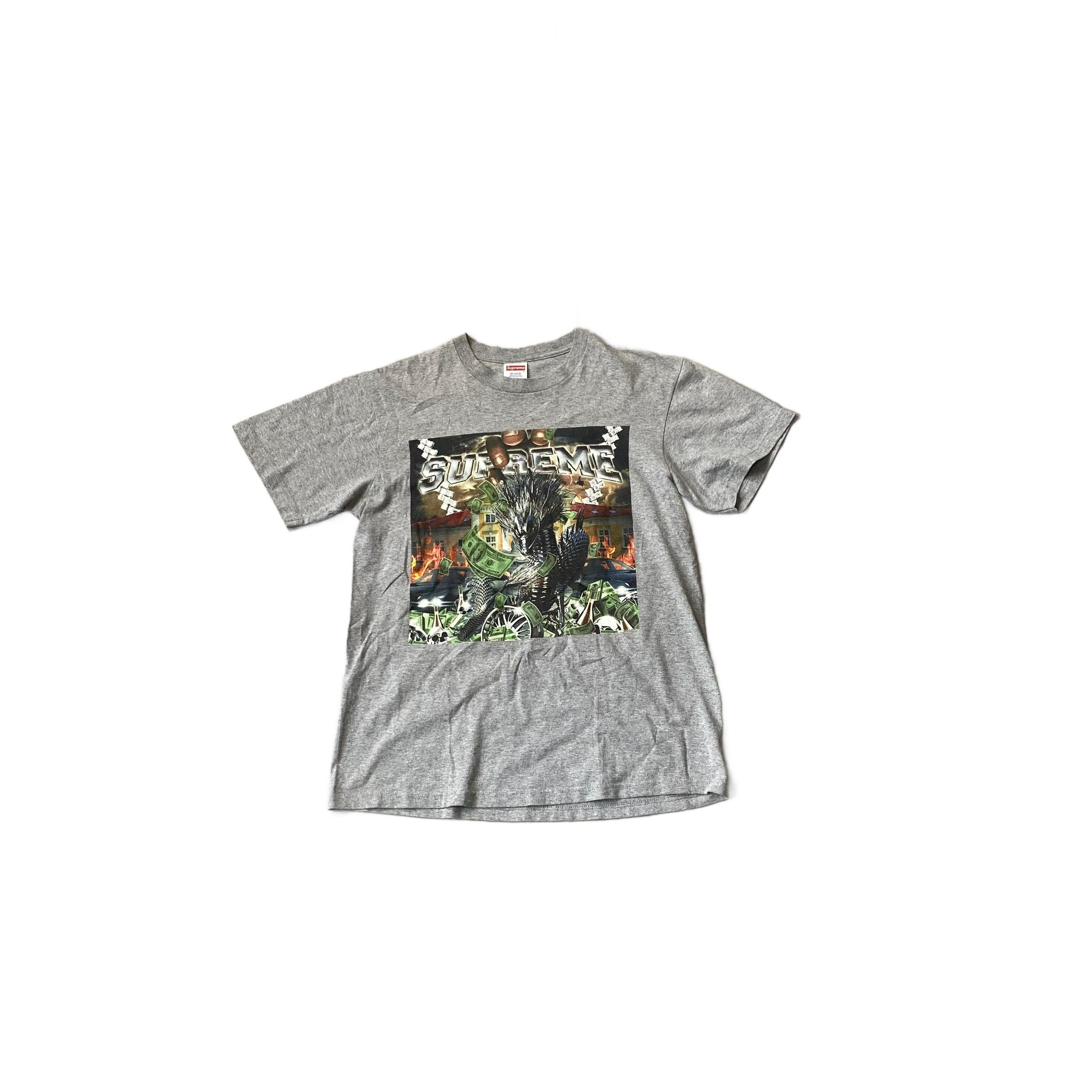 Grey Supreme Tee - S
