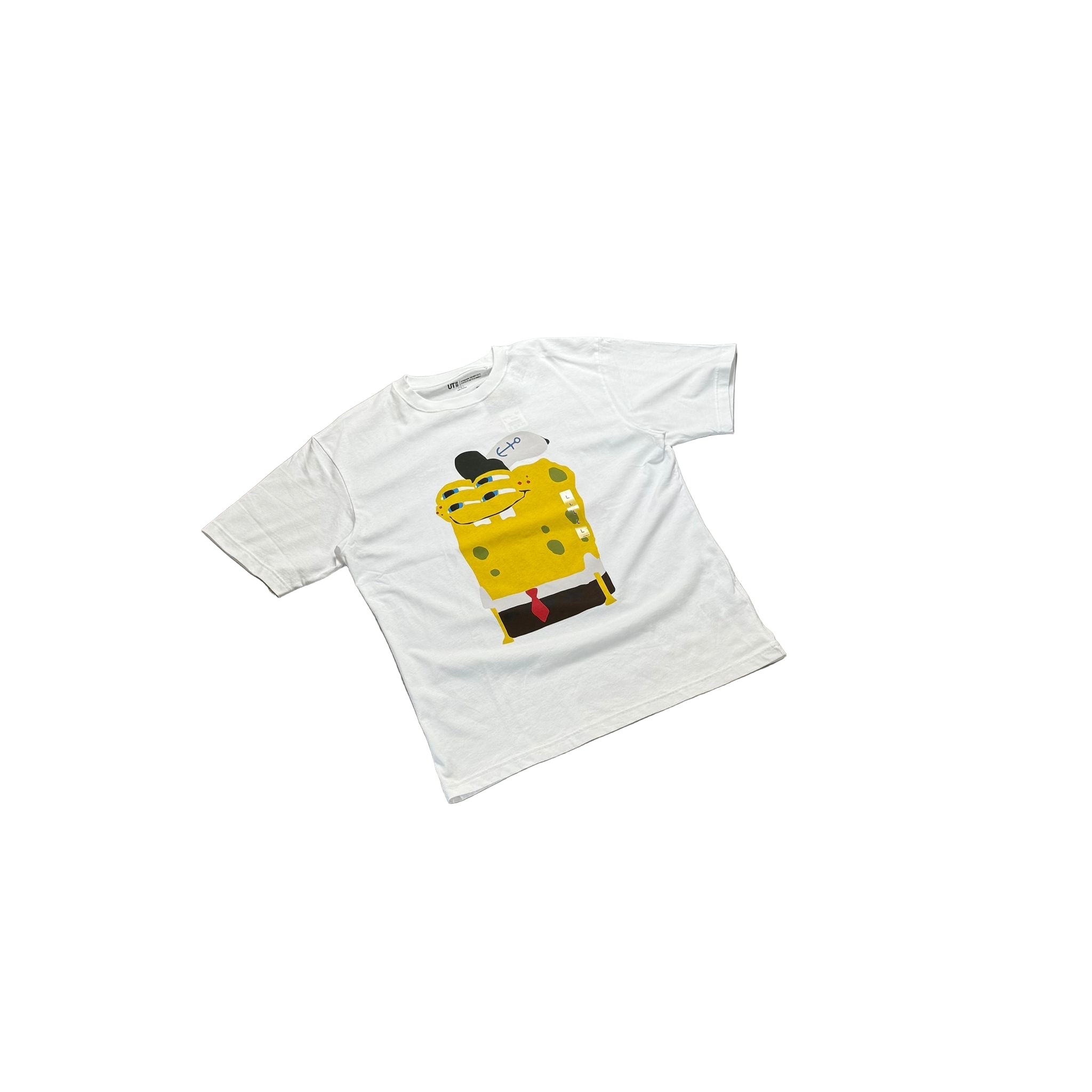BNWT White Uniqlo x CPFM x Spongebob Tee - L