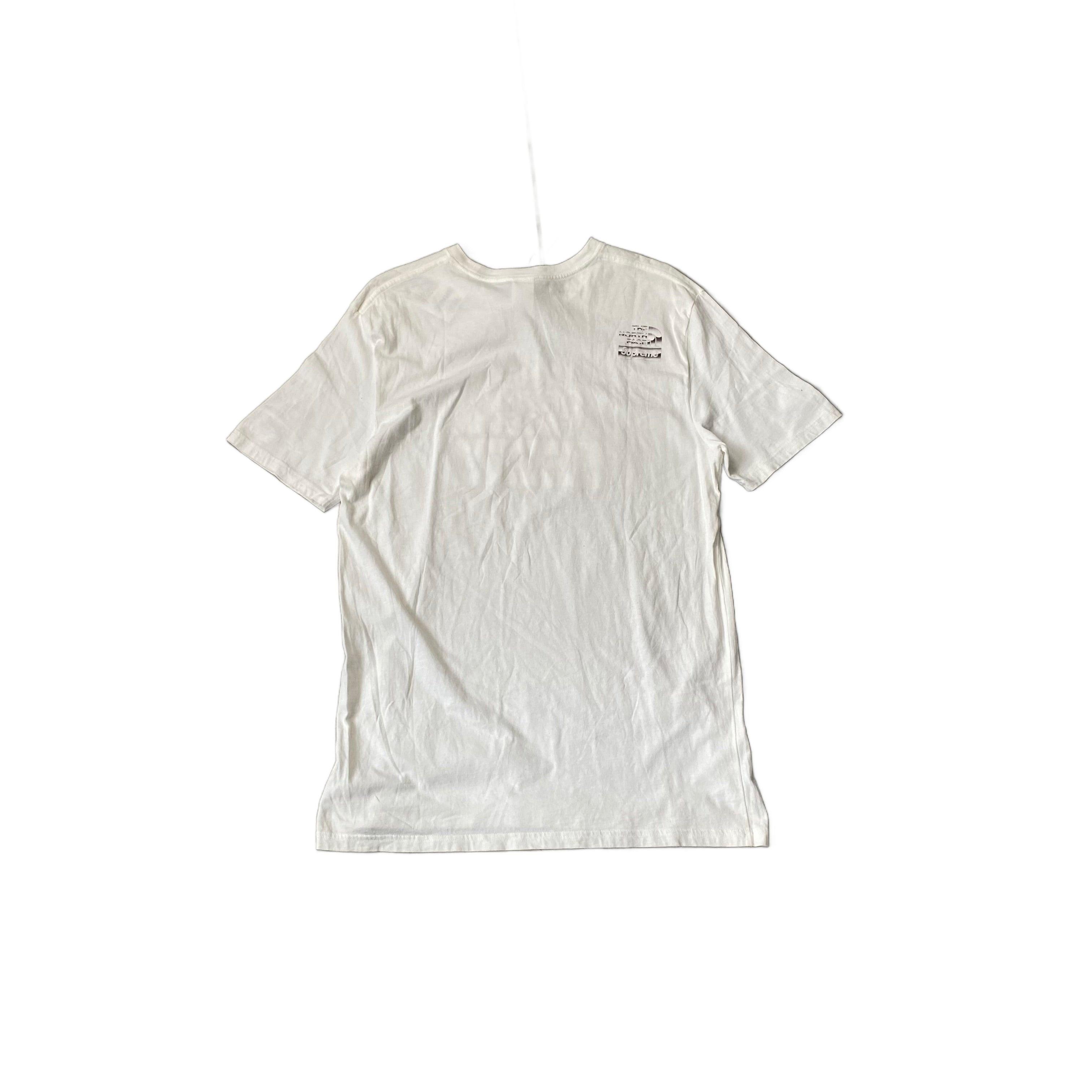 White Supreme x The North Face Tee - L