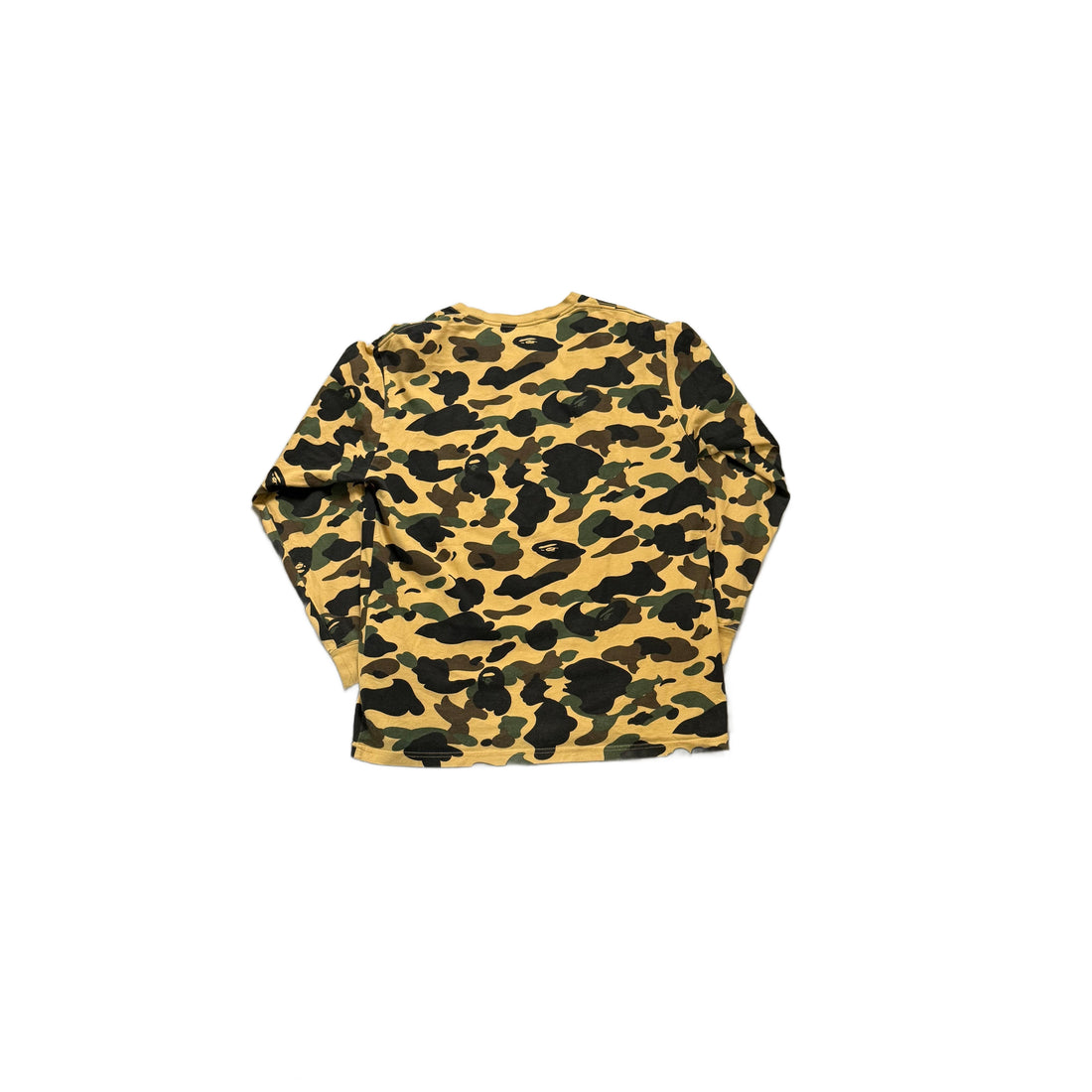 Camo A Bathing Ape (BAPE) Long Sleeve Tee - XL