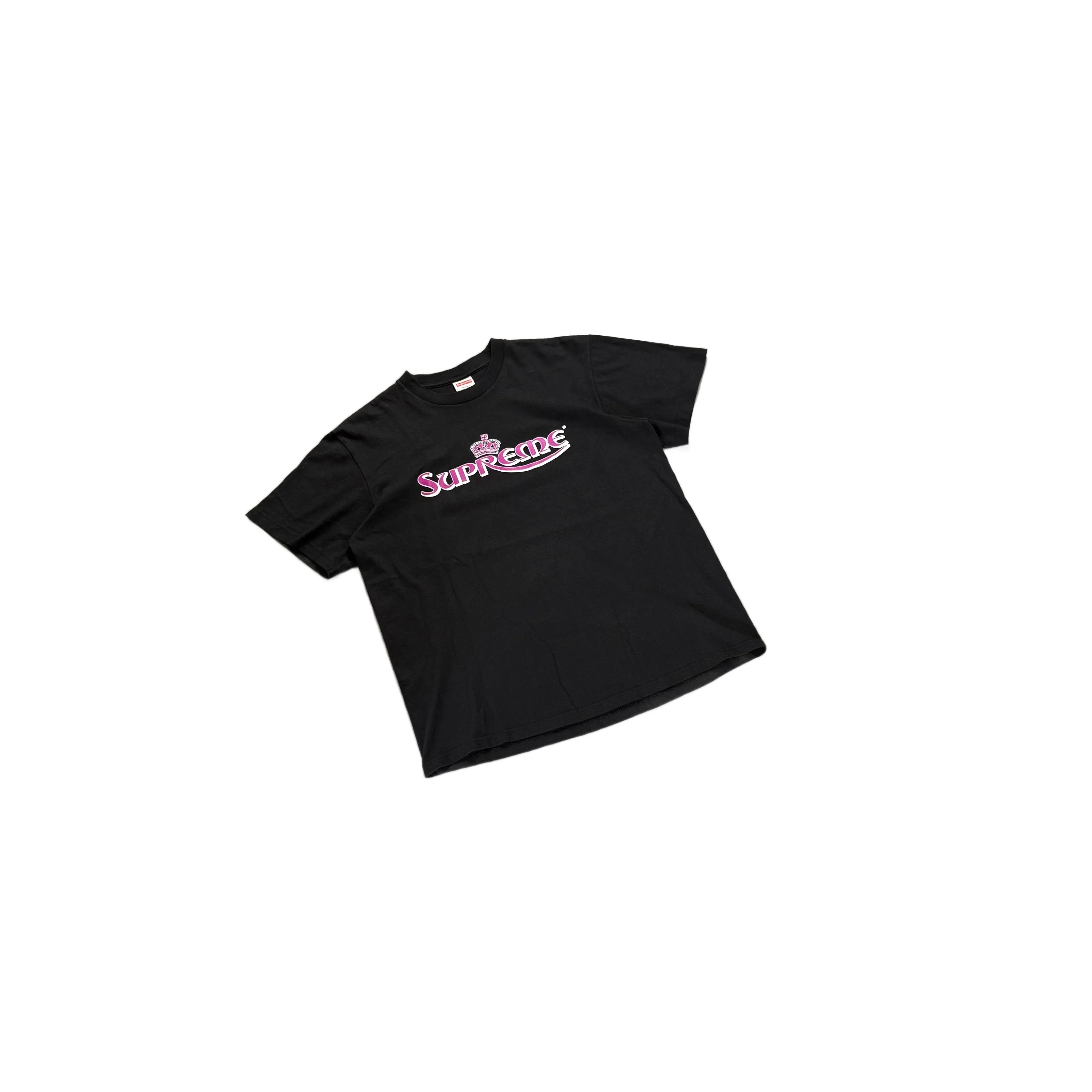 Black Supreme Tee - M