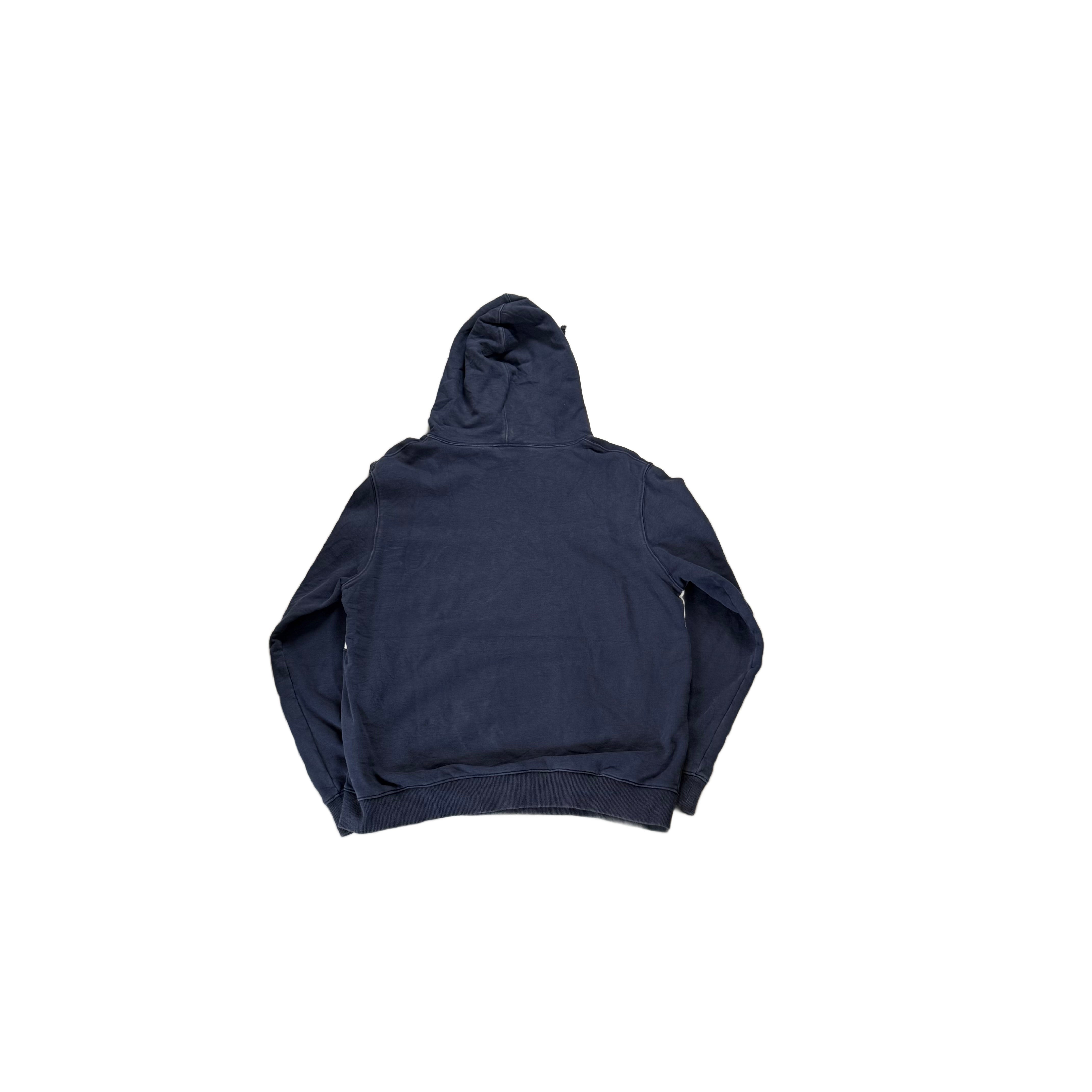 Navy Blue Supreme x Lacoste Hoodie - XL