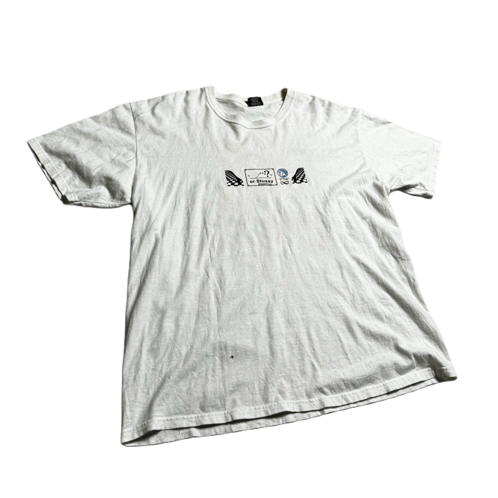 White Stussy Tee - XL