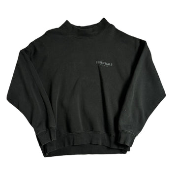 Black Fear of God Essentials Sweatshirt- XL