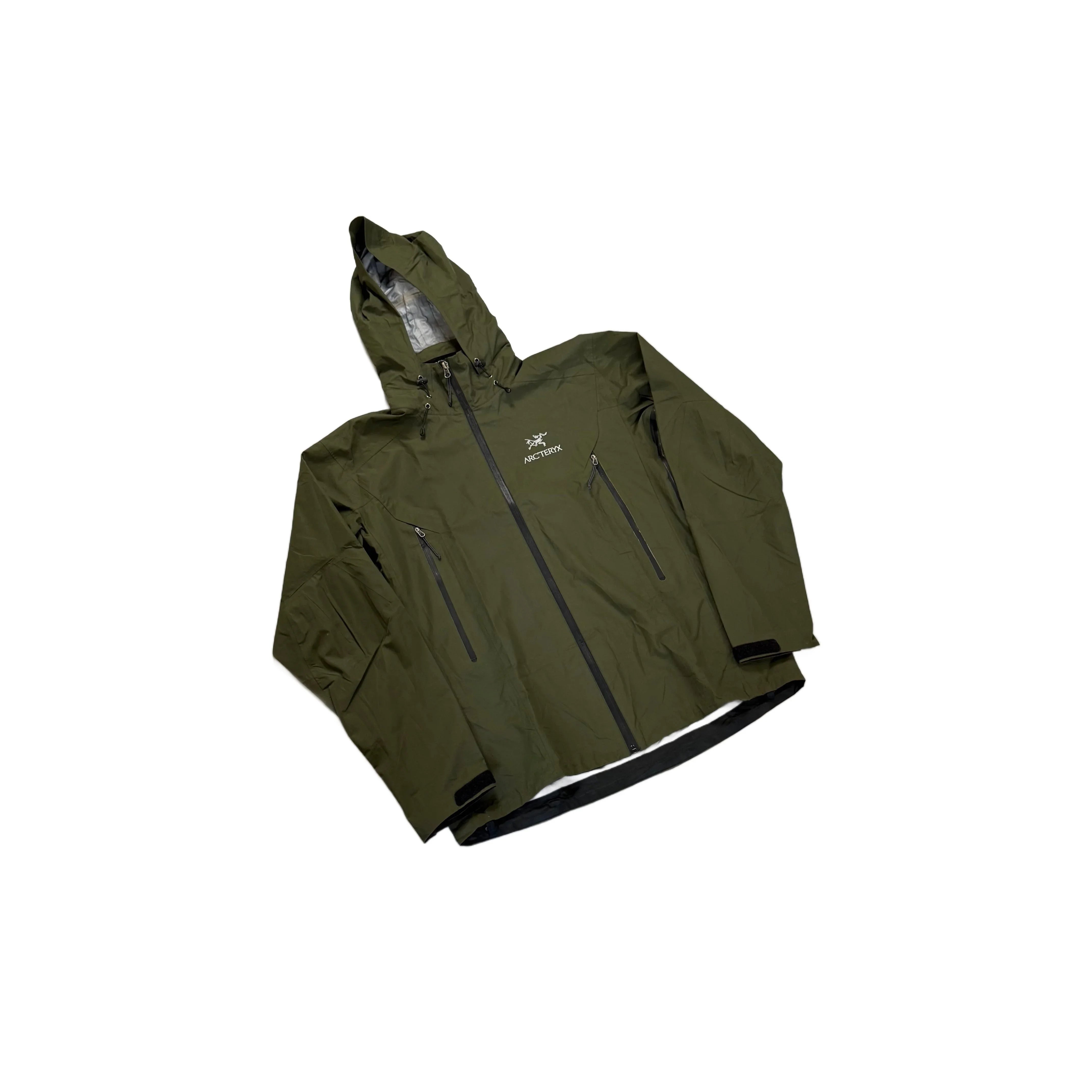 Green Arc'Teryx Gore-Tex Jacket - L