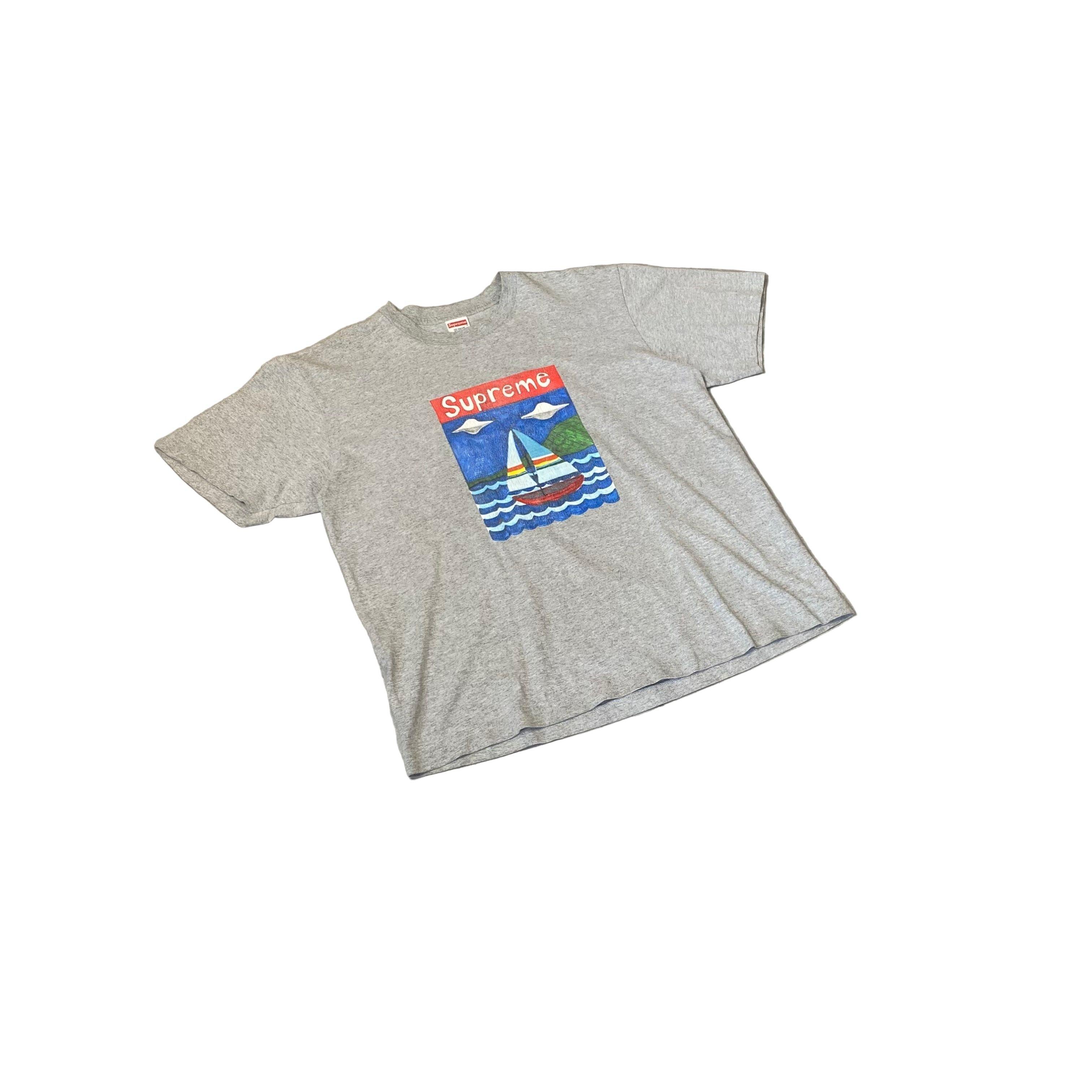 Grey Supreme Tee - M