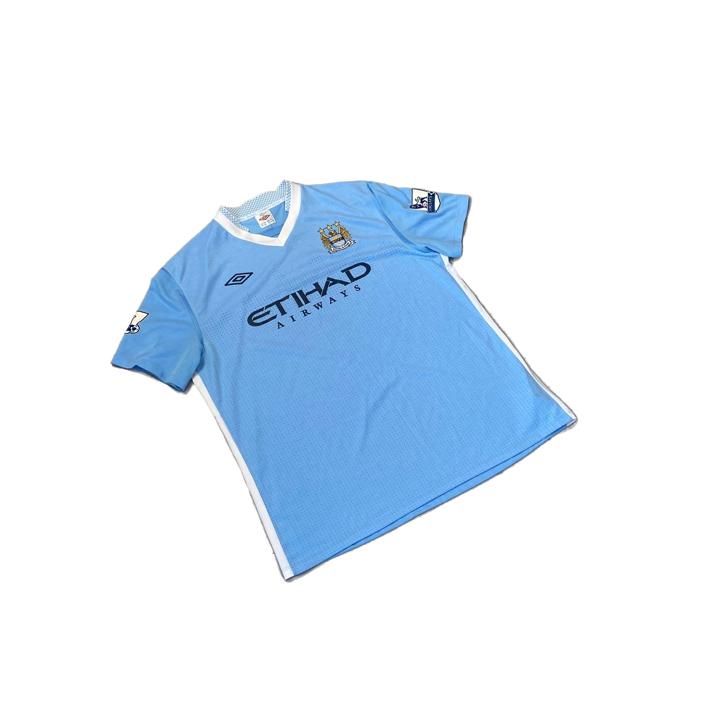 2010 - 11 Manchester City Home Shirt - XXL