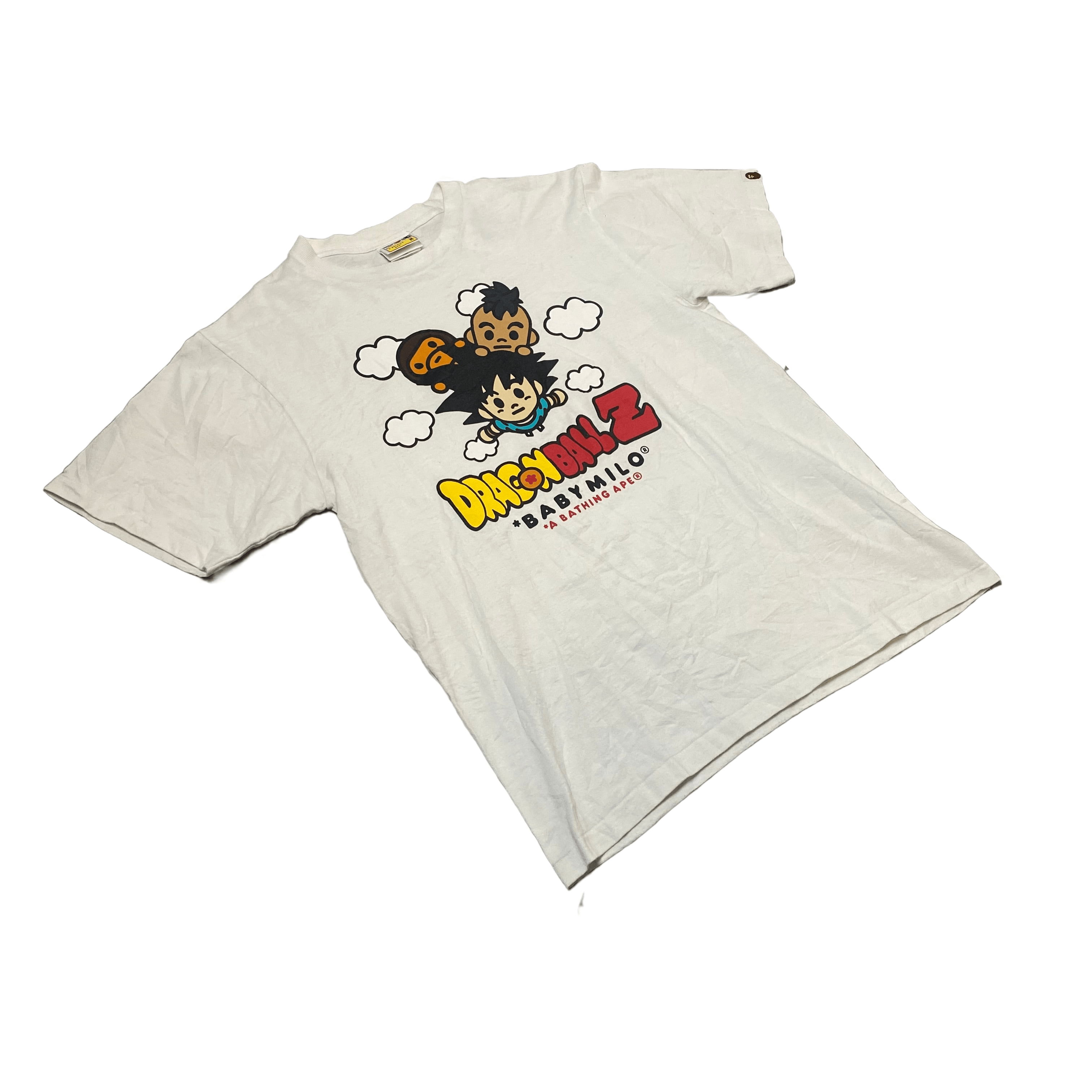 White A Bathing Ape (BAPE) x Dragonball Z Tee - M
