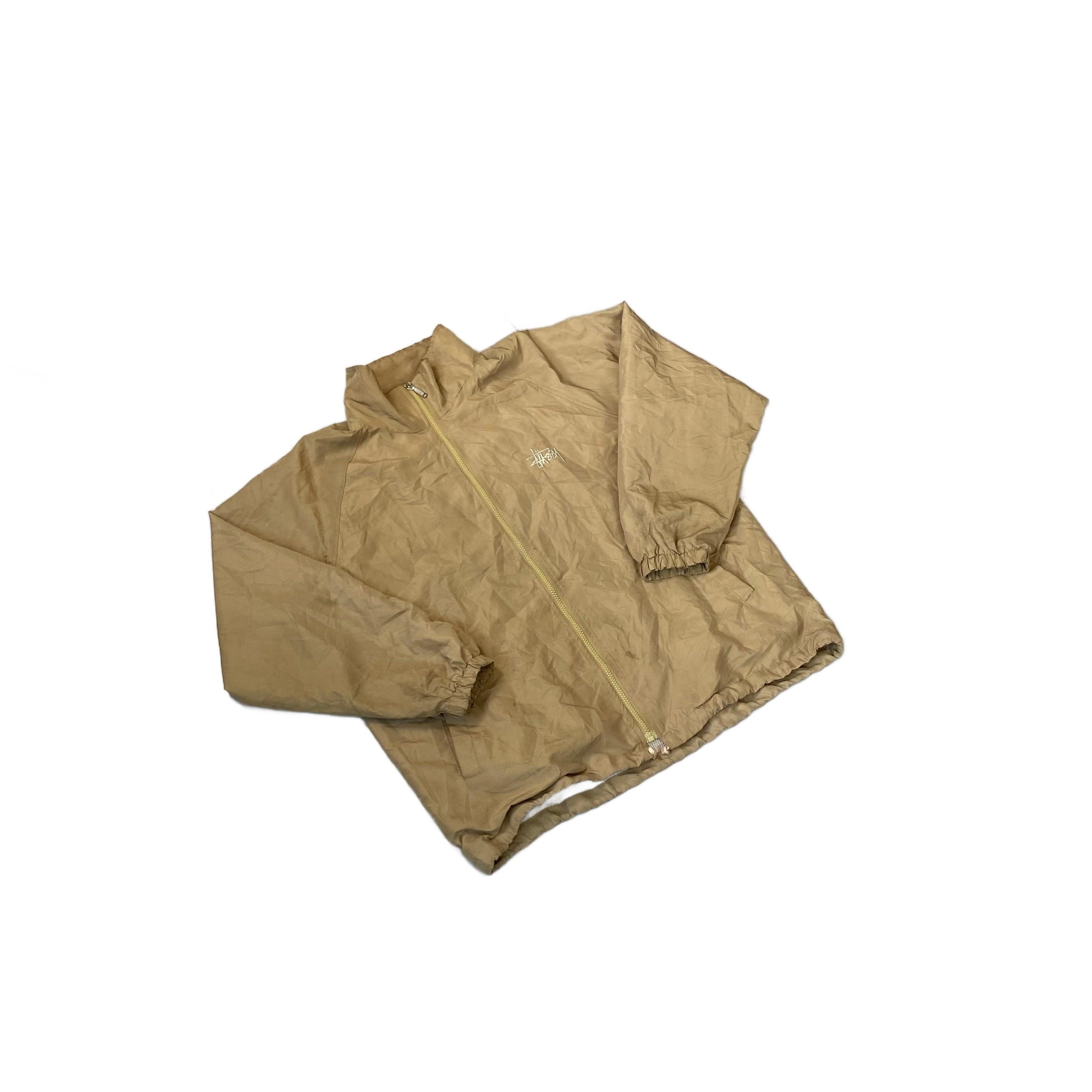Beige Stussy Jacket - XL