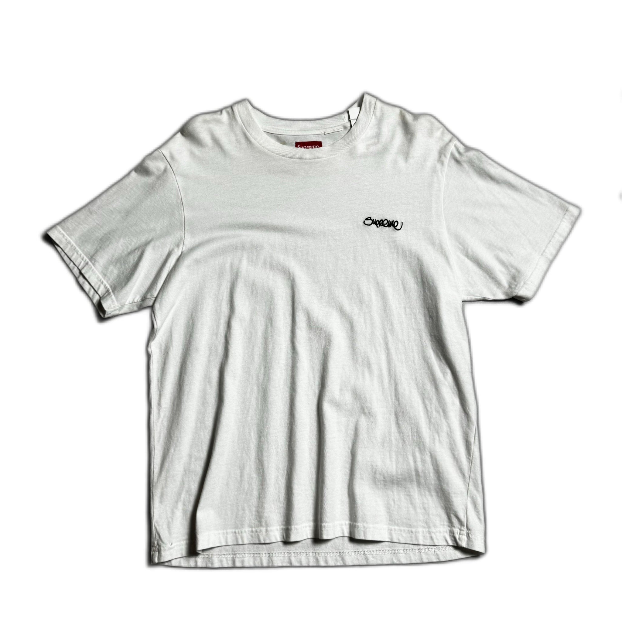 White Supreme Tee - S