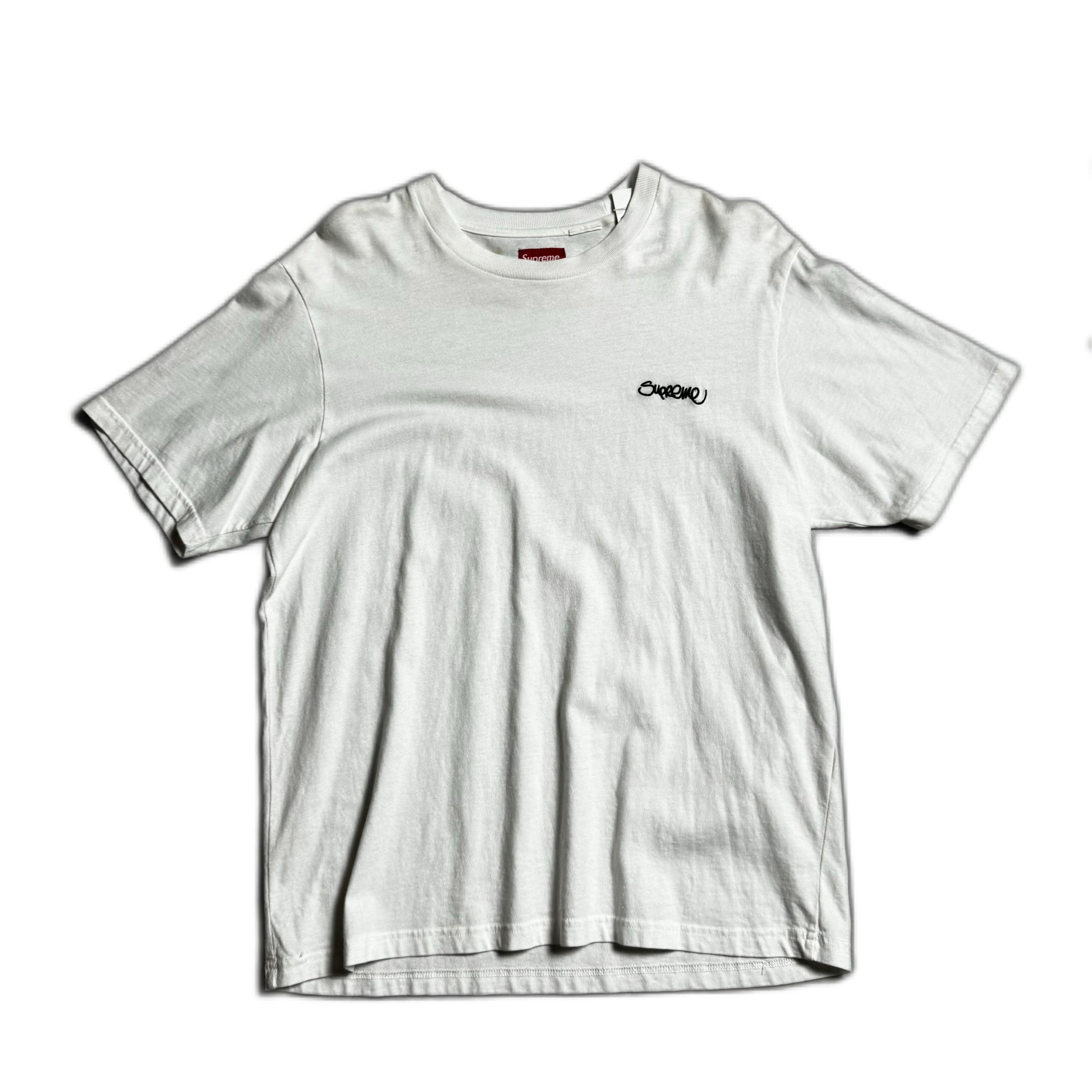 White Supreme Tee - S