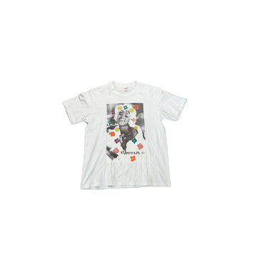 White Supreme Tee - L