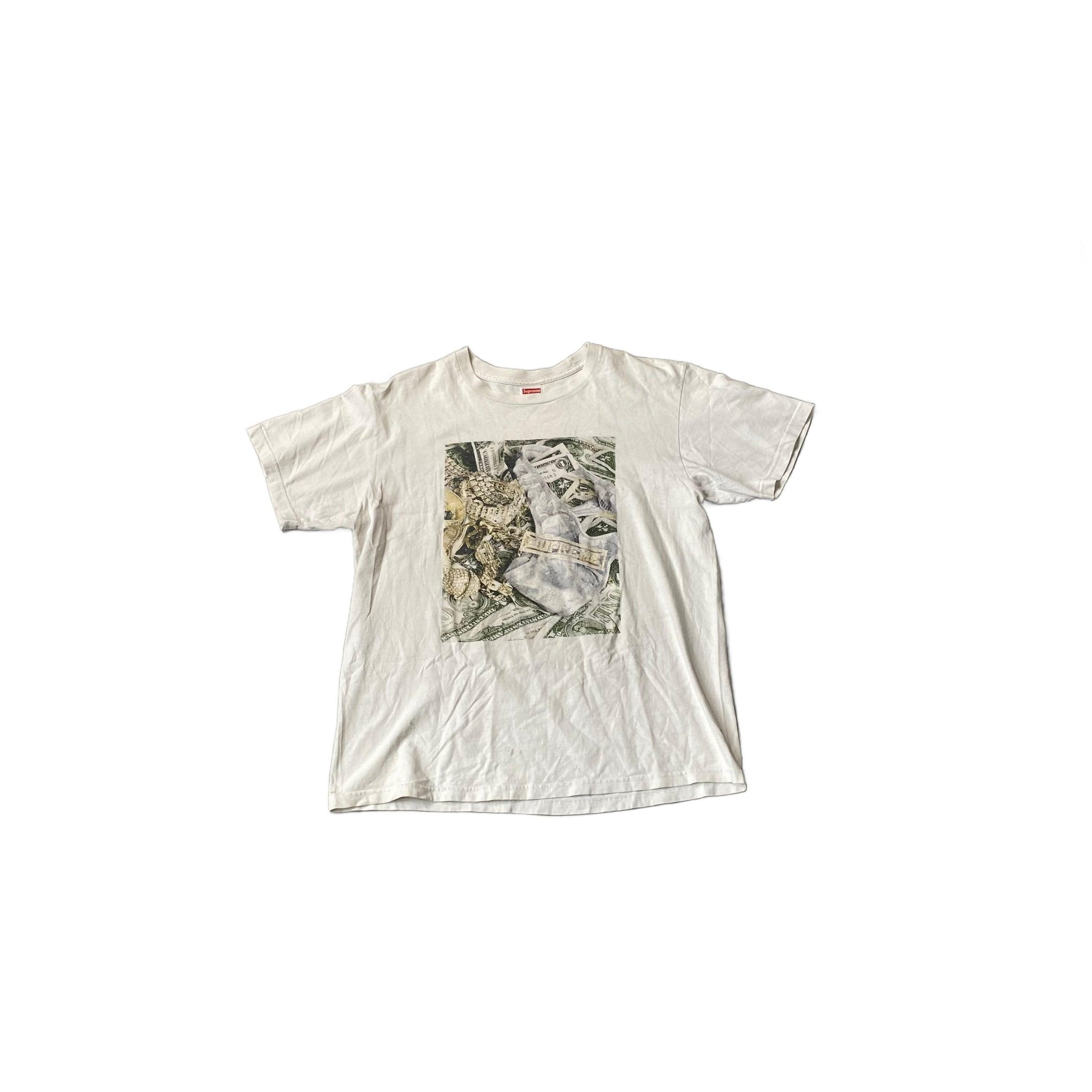 White Supreme Tee - M
