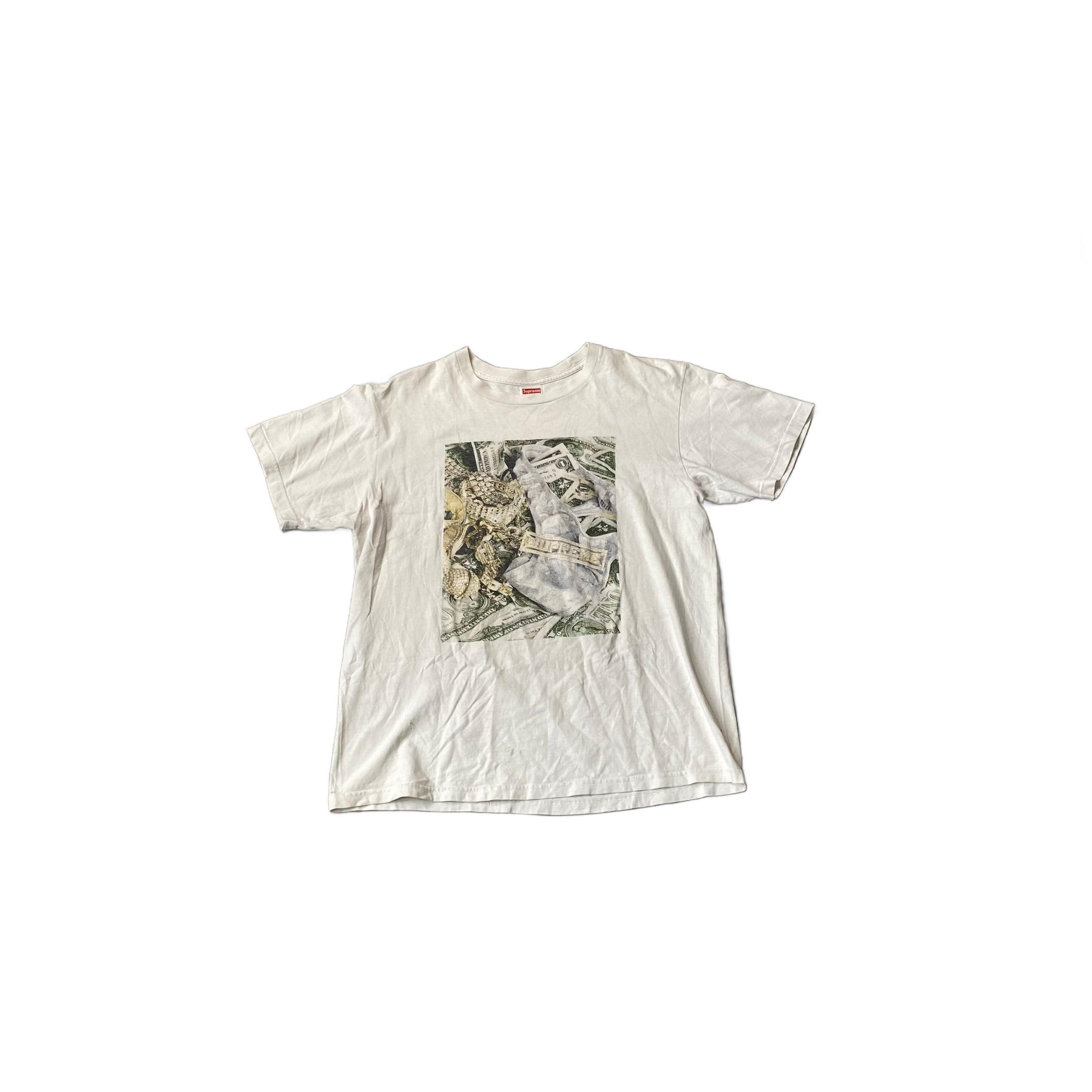 White Supreme Tee - M
