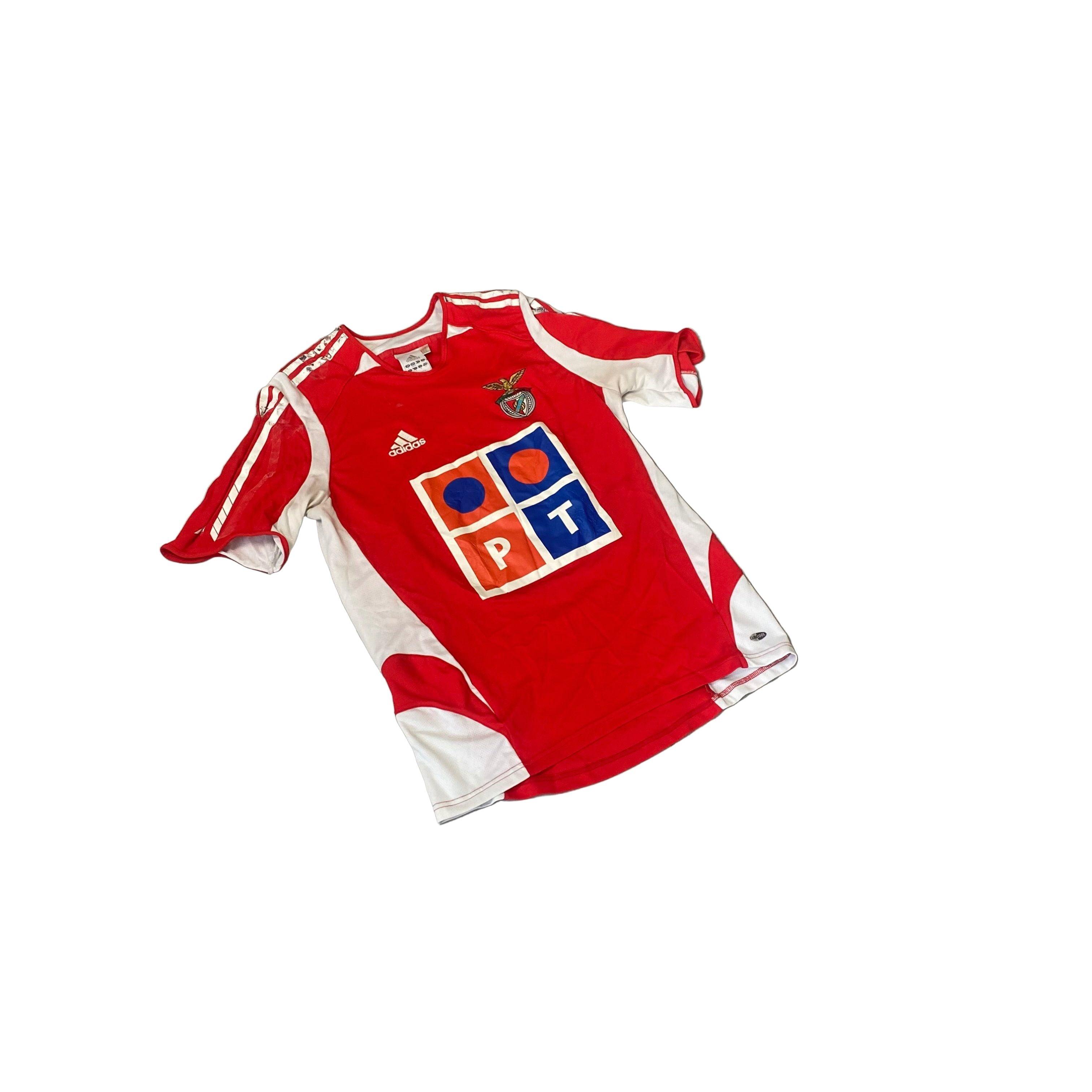2005 - 06 Benfica Home Shirt - S