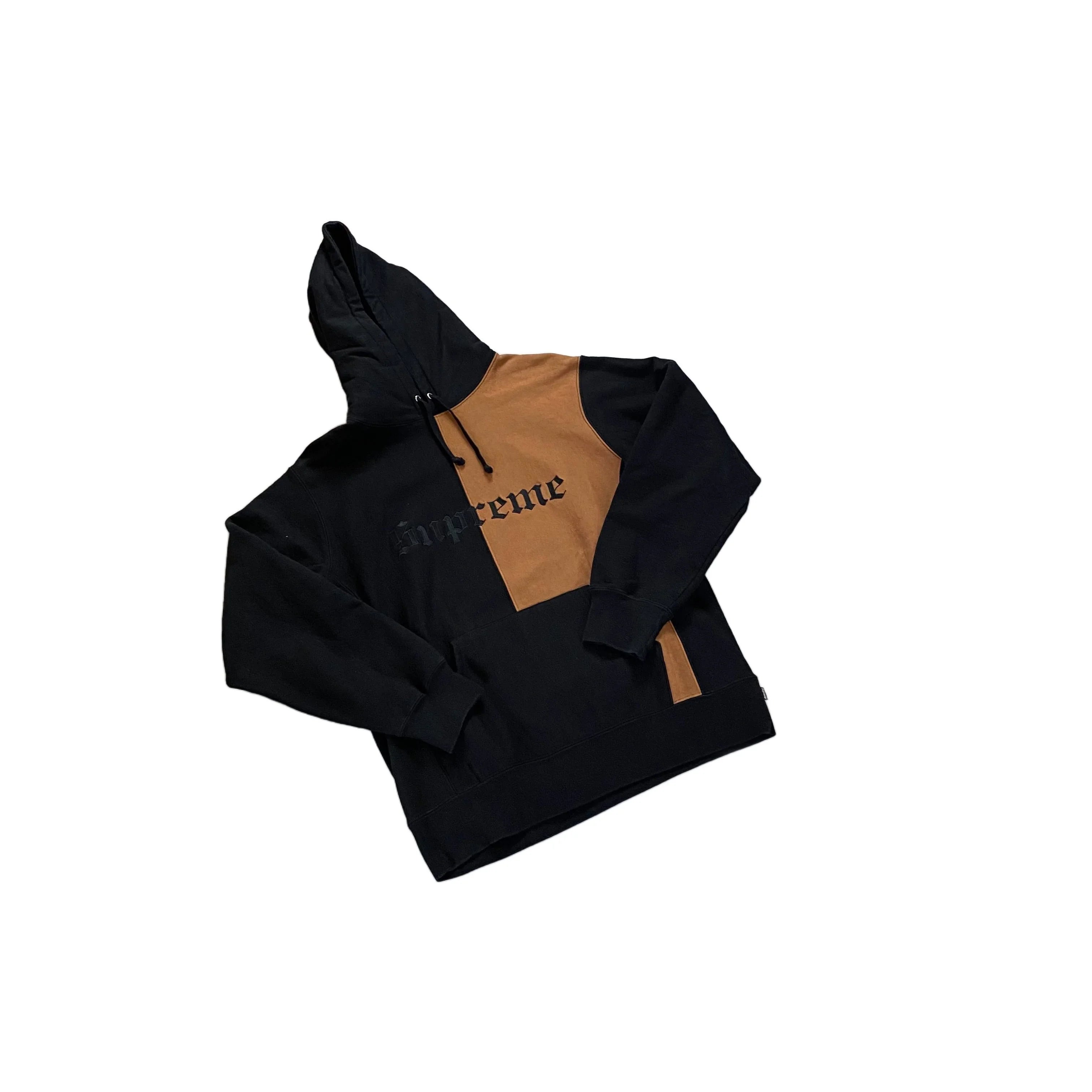 Black Supreme Hoodie - L