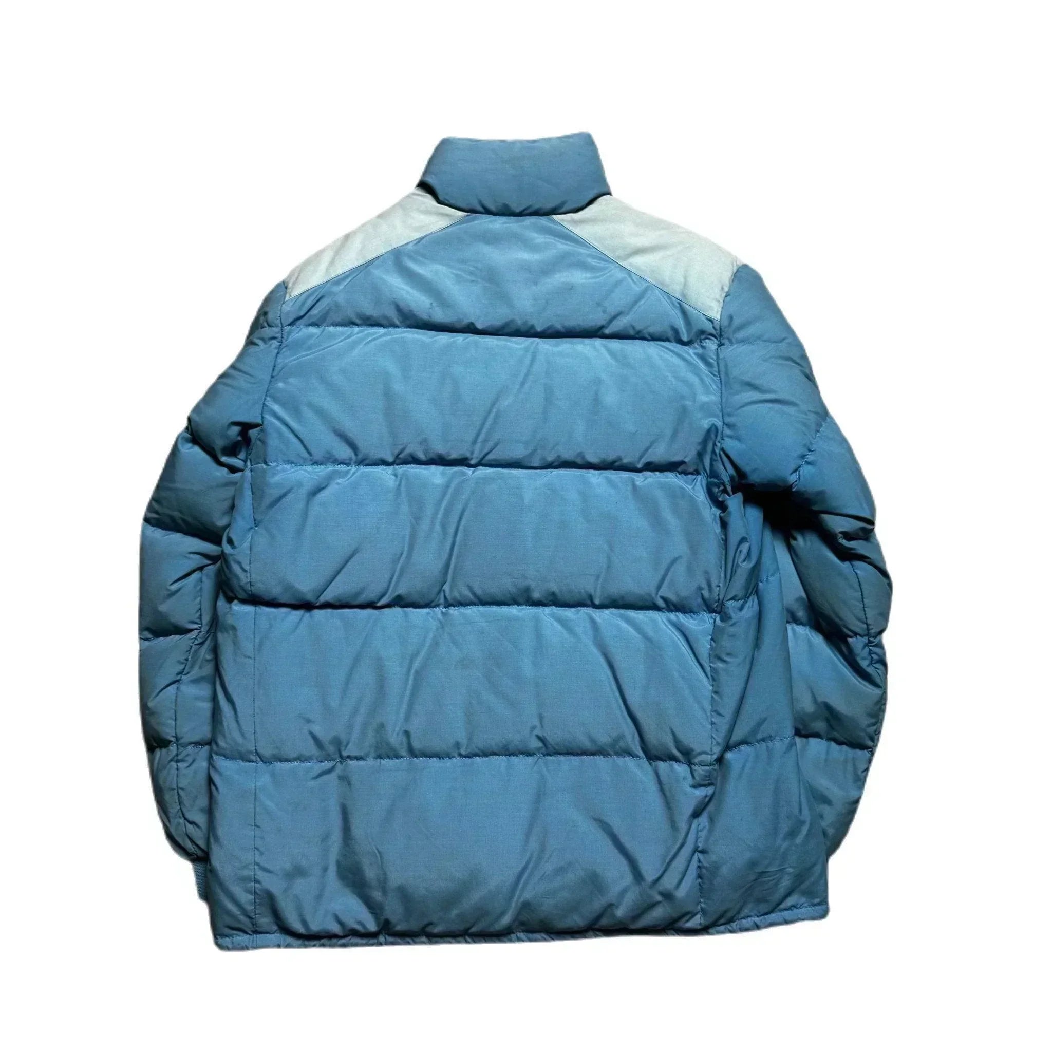 Vintage Blue Moncler Puffer Coat - L