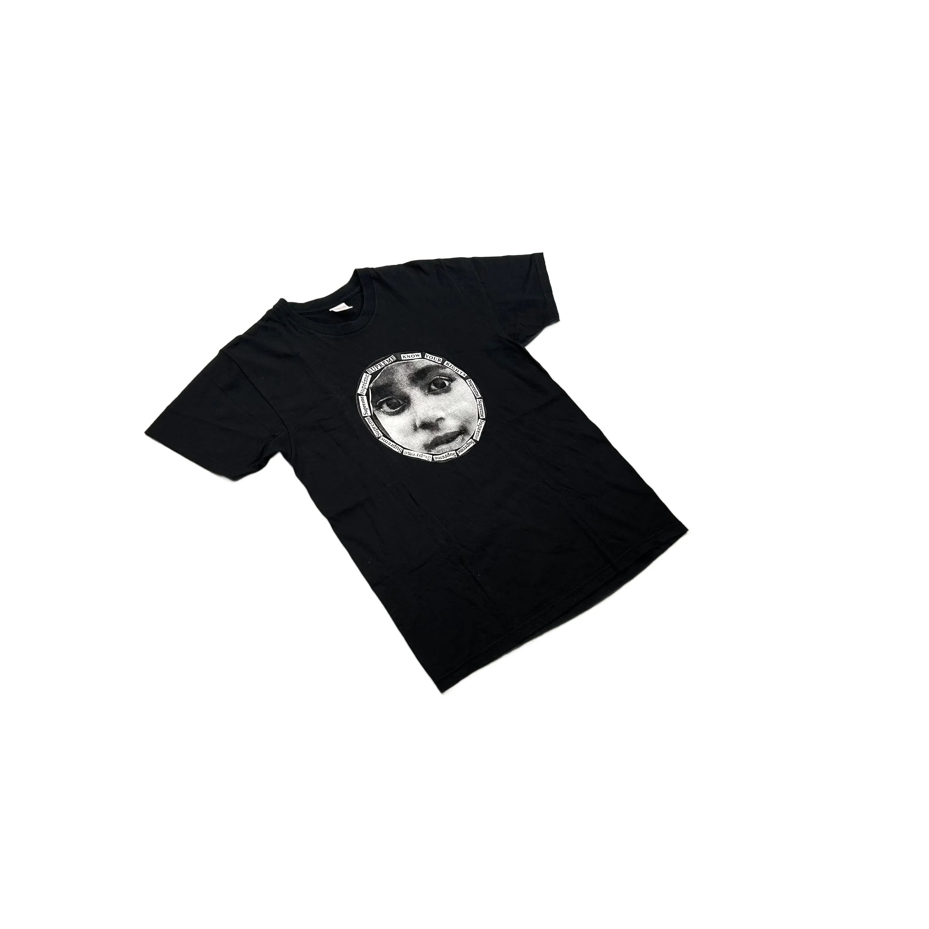 Black Supreme Tee - L