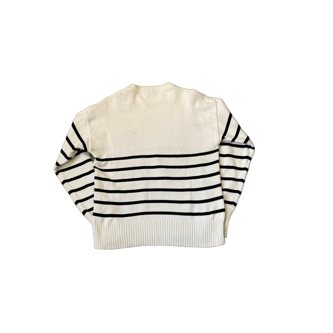 White Ami Knitted Sweatshirt - L