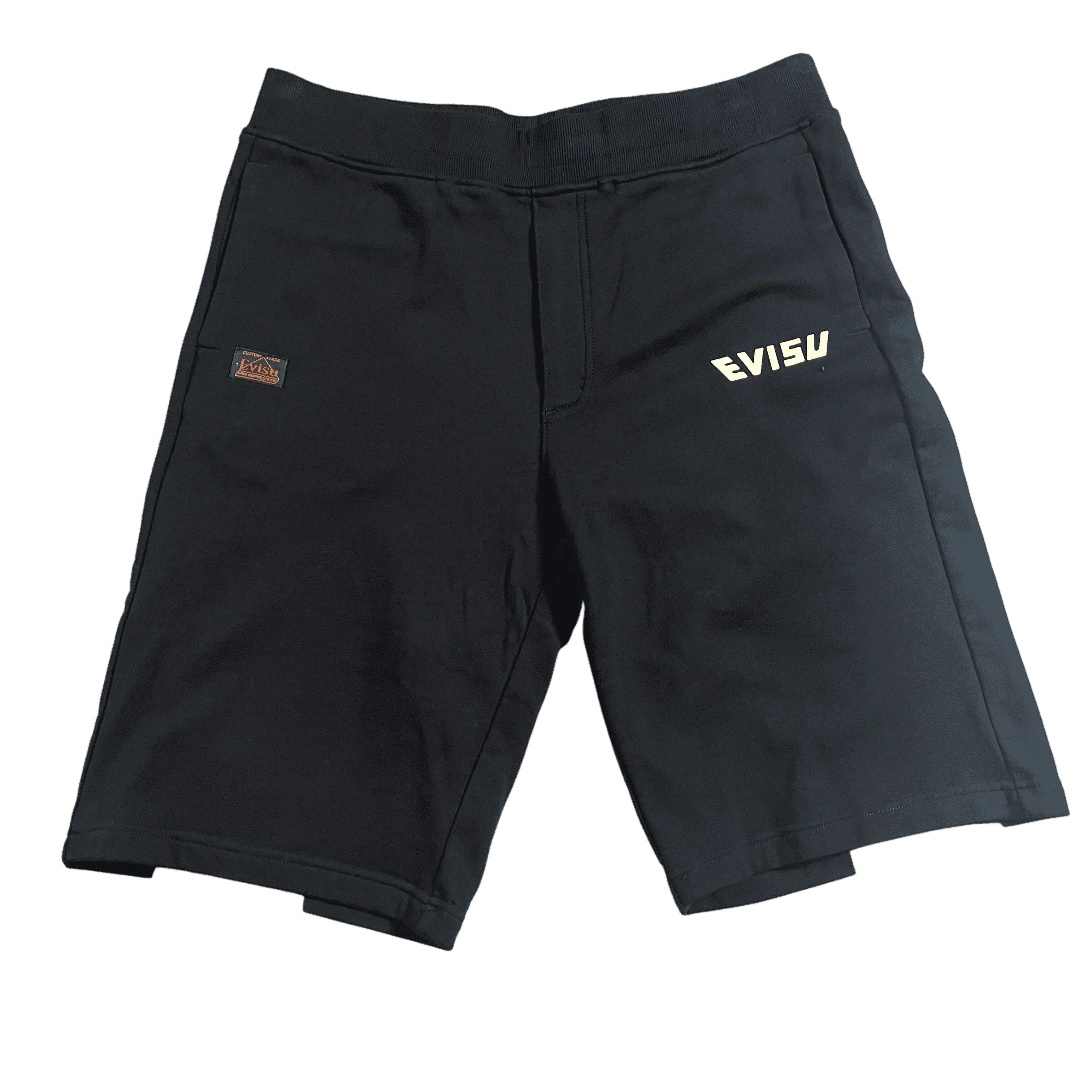 Black Evisu Diacock Shorts - XL