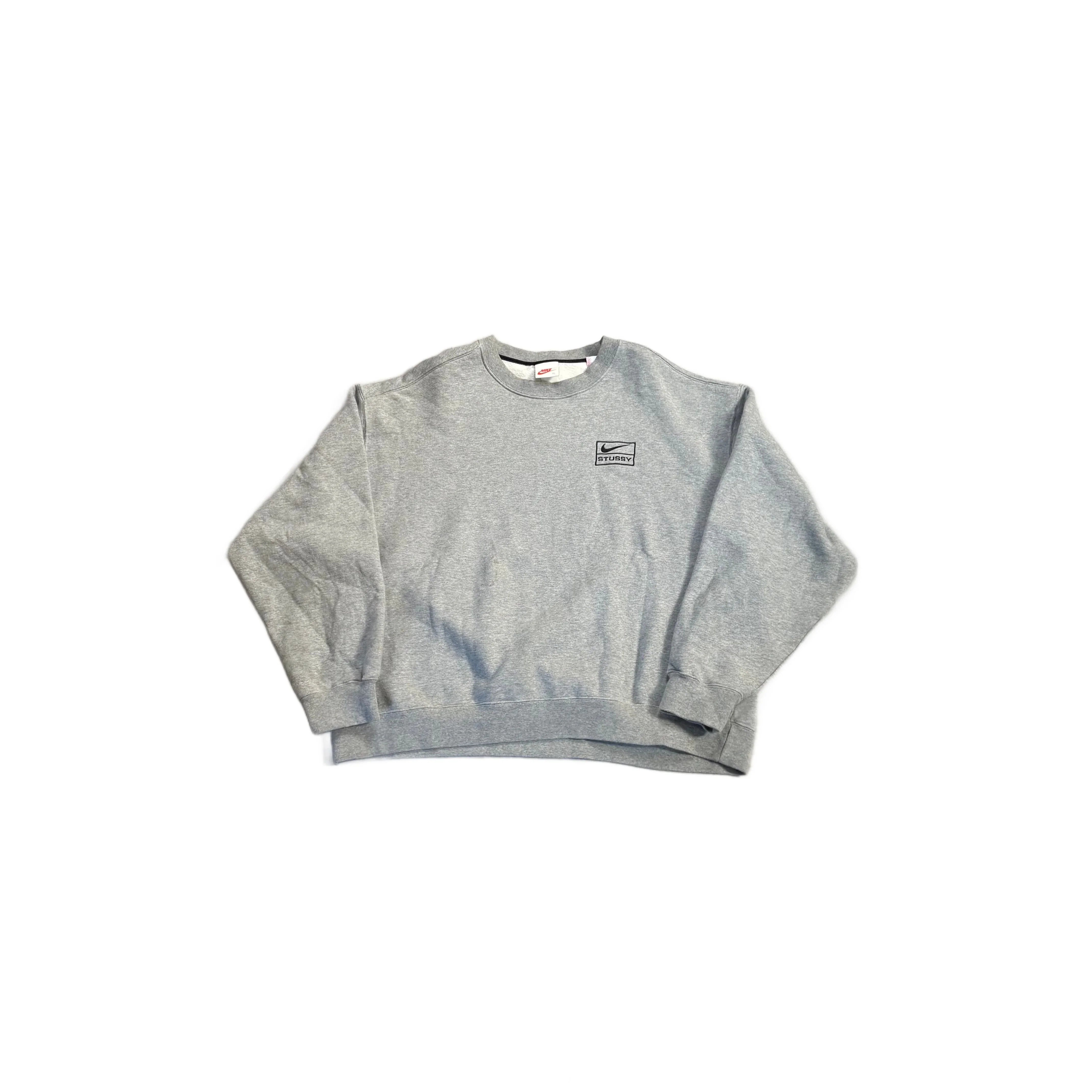 Grey Nike x Stussy Sweatshirt - XL
