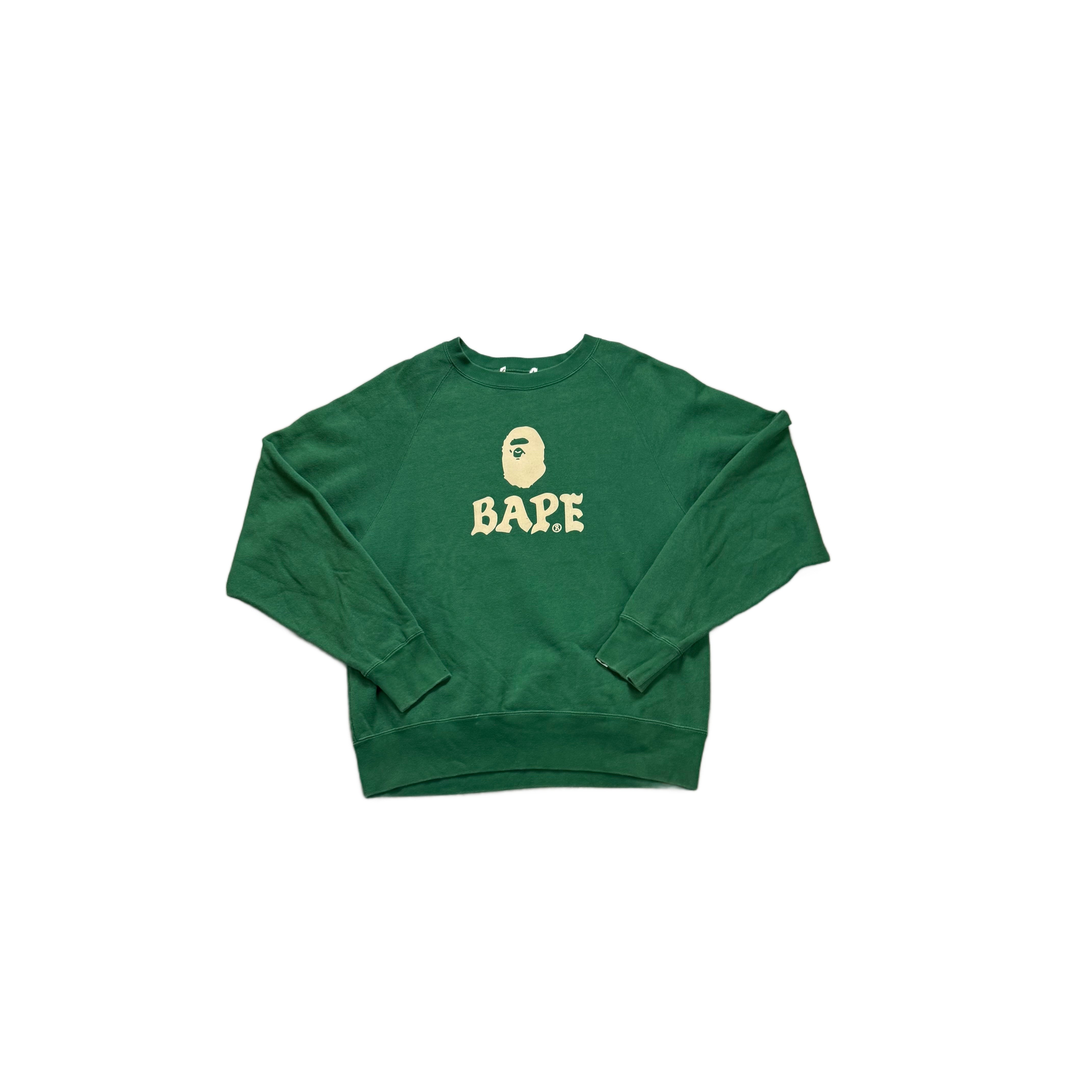 Green A Bathing Ape (BAPE) Sweatshirt - S
