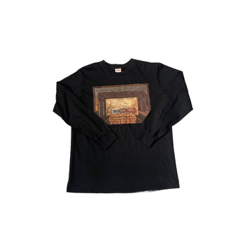Black Supreme Long Sleeve Tee - M