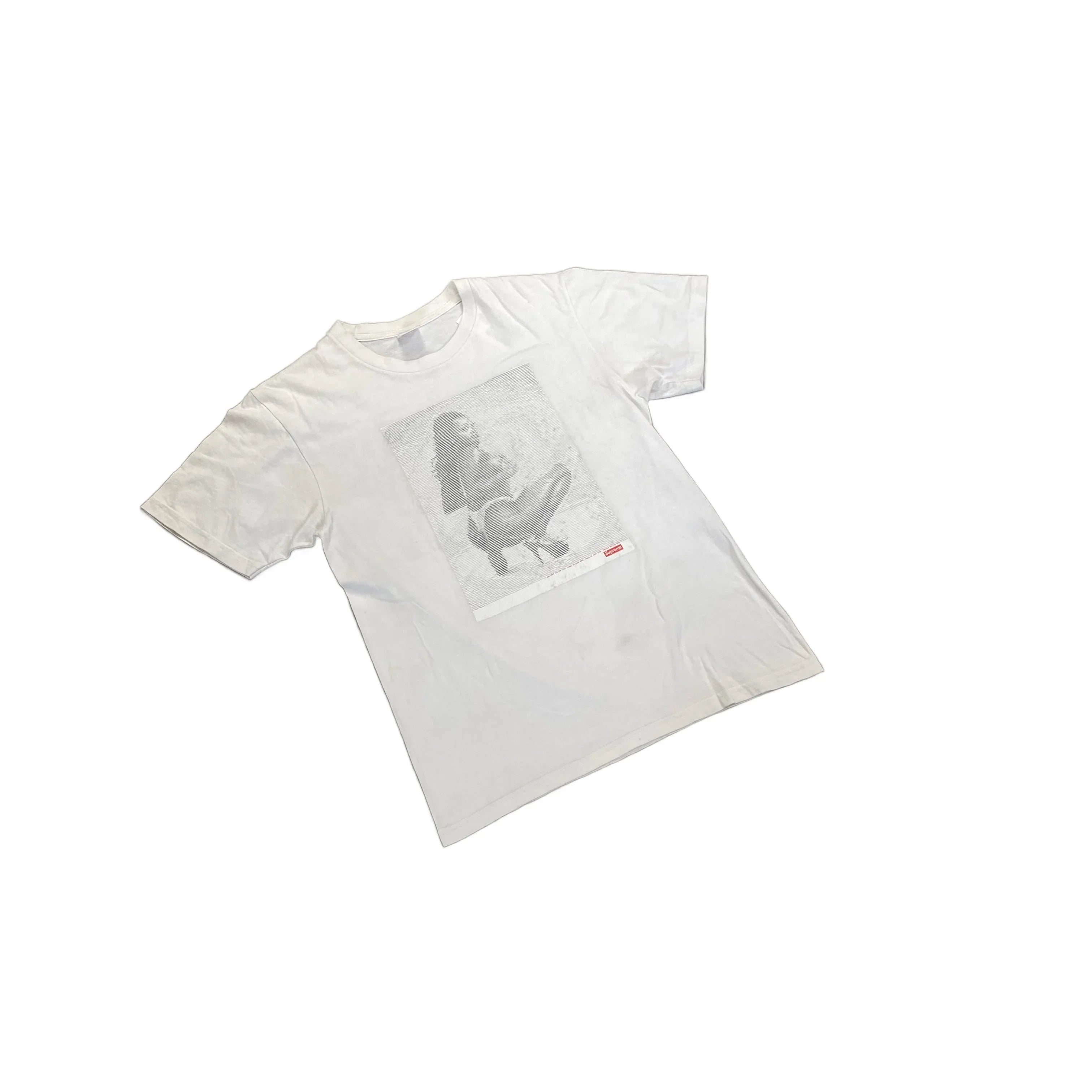 White Supreme Tee - M